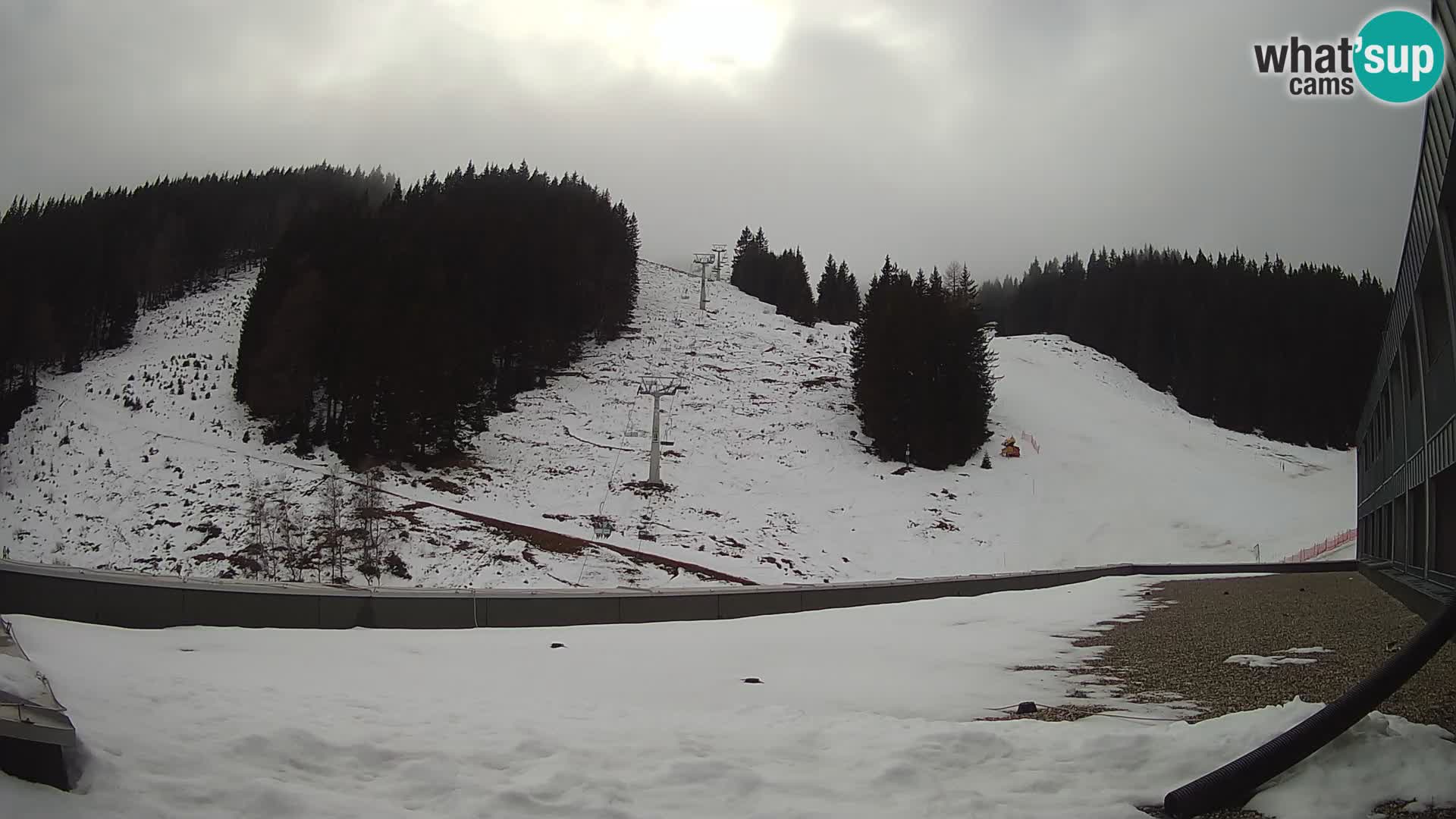 GOLTE stazione sciistica webcam – vista Medvedjak – Slovenia