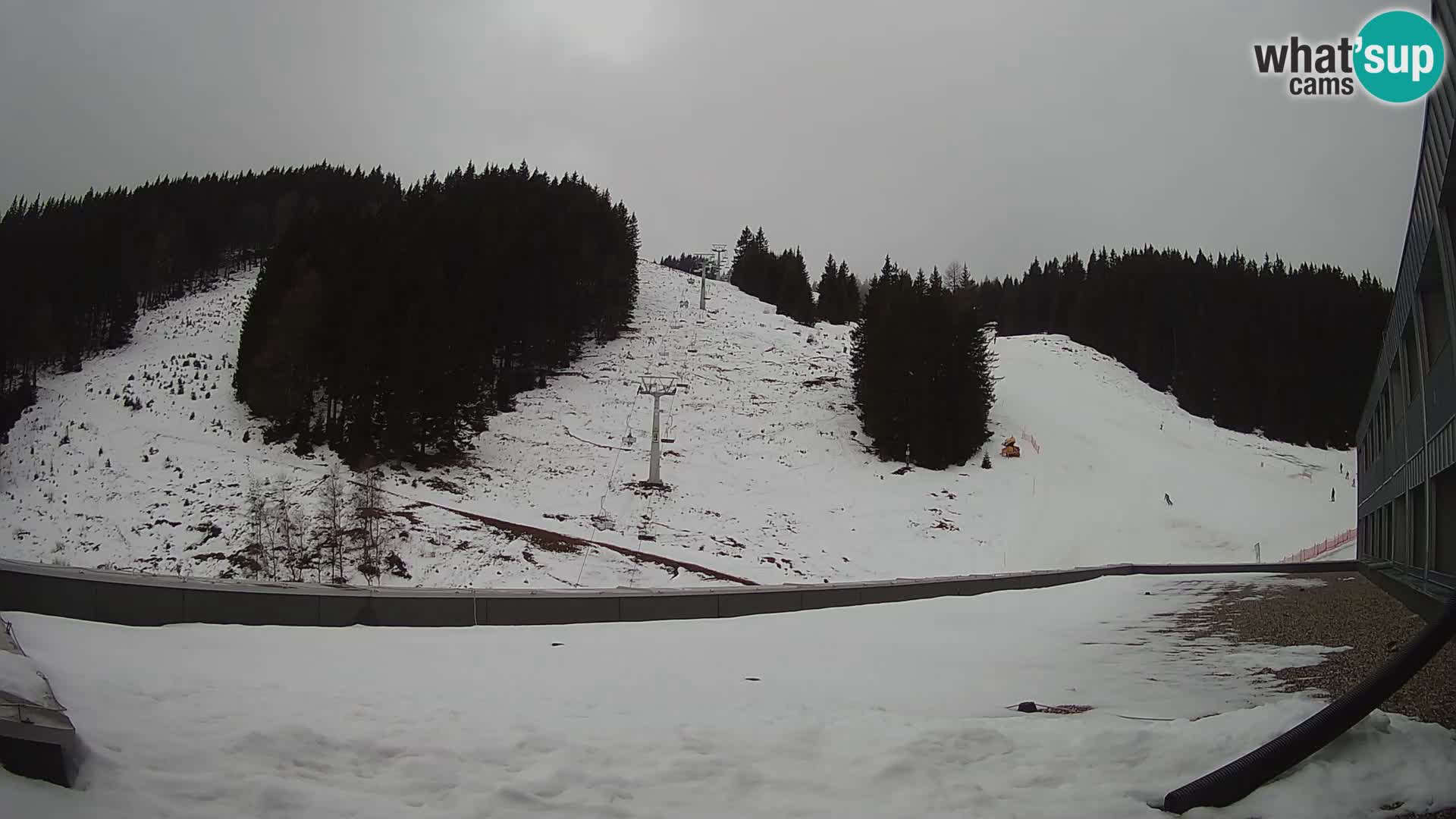 GOLTE Skigebiet webcam – Schöne Aussicht auf Medvedjak – Slowenien