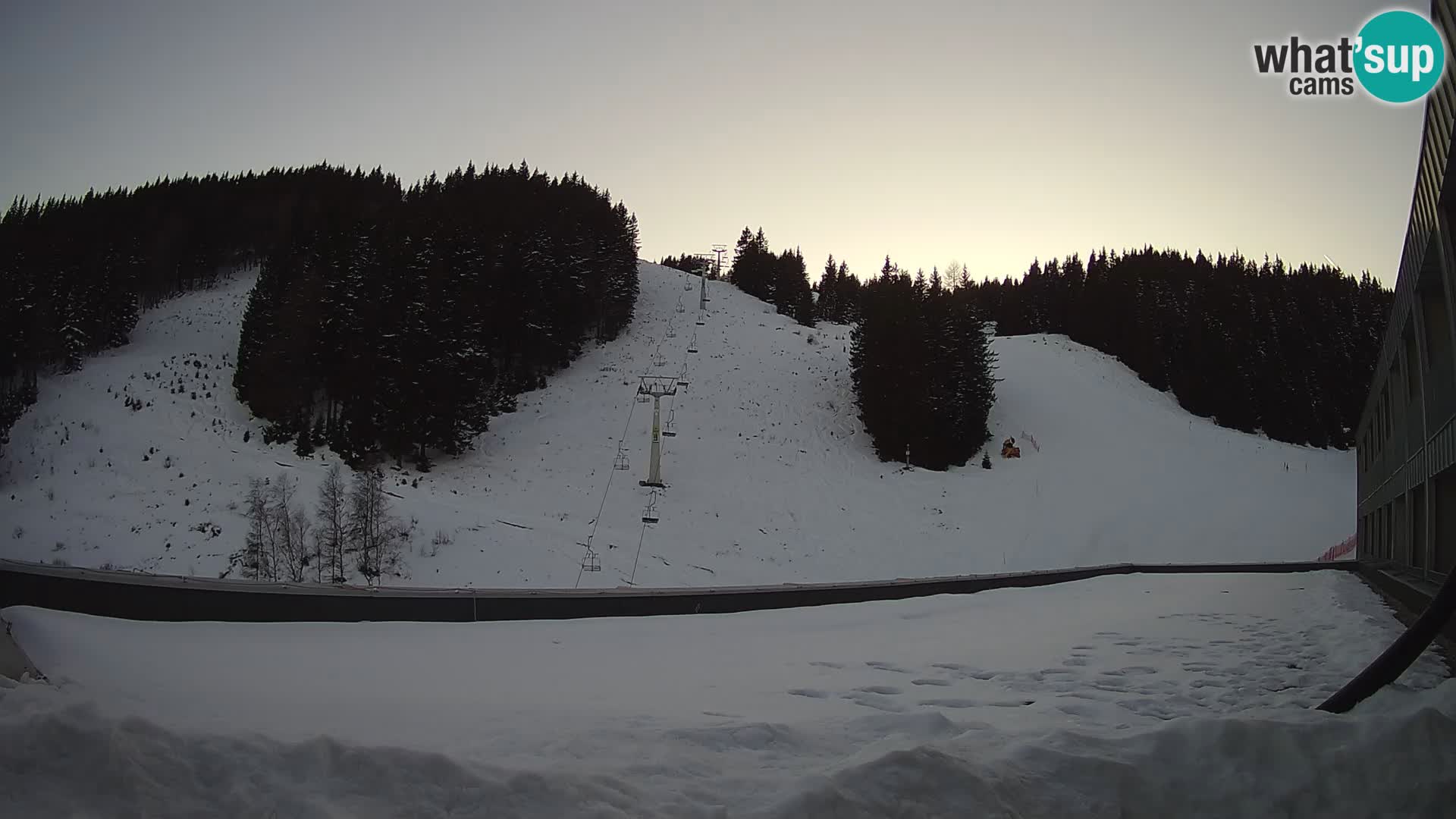 GOLTE Skigebiet webcam – Schöne Aussicht auf Medvedjak – Slowenien