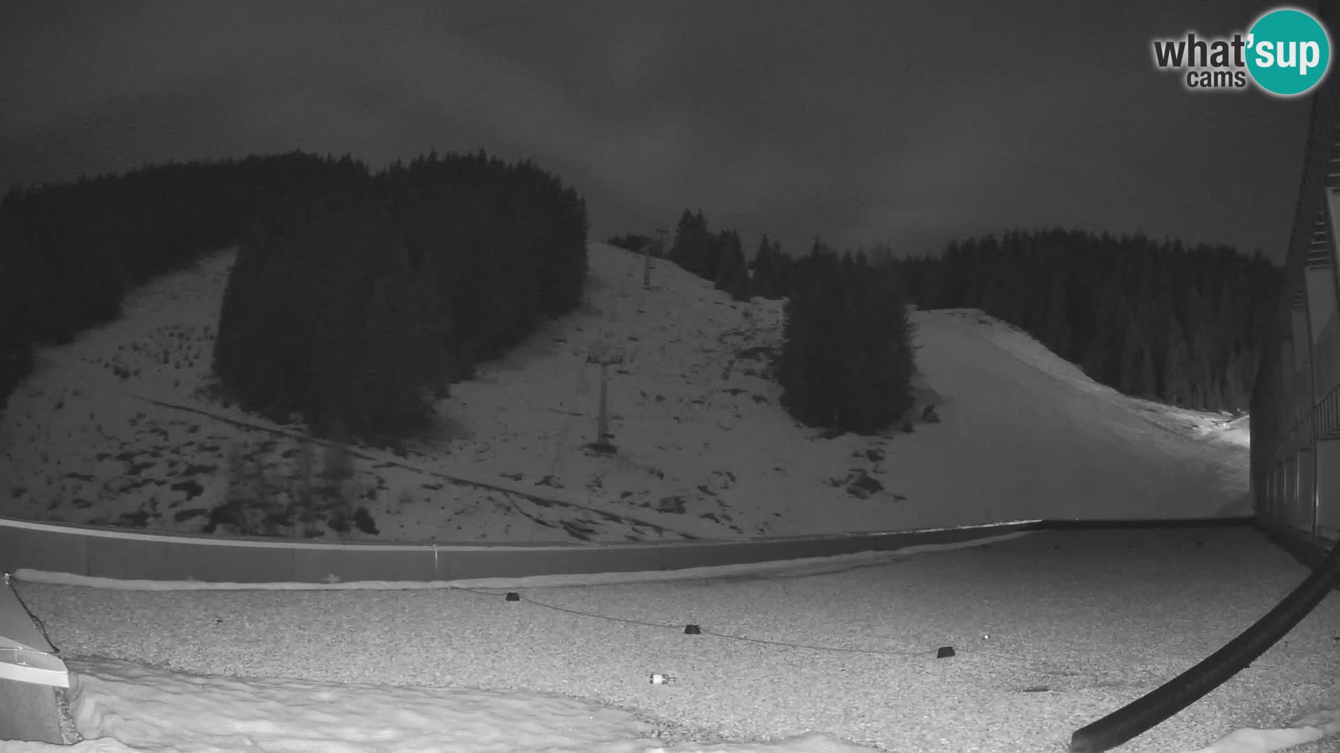 GOLTE Ski resort live webcam – view to Medvedjak – Slovenia