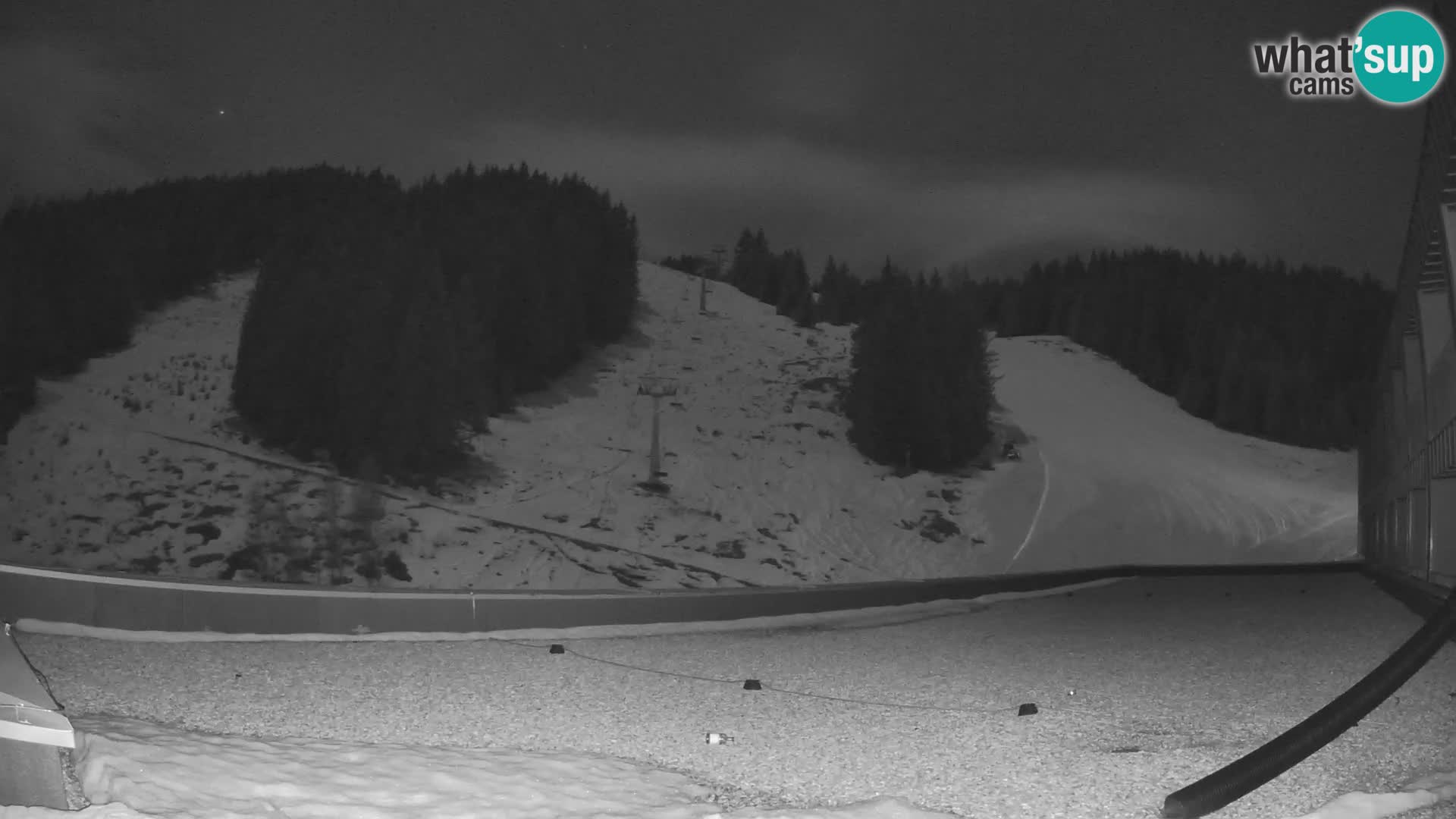 Webcam en direct de la station de ski de GOLTE – vue sur Medvedjak – Slovénie