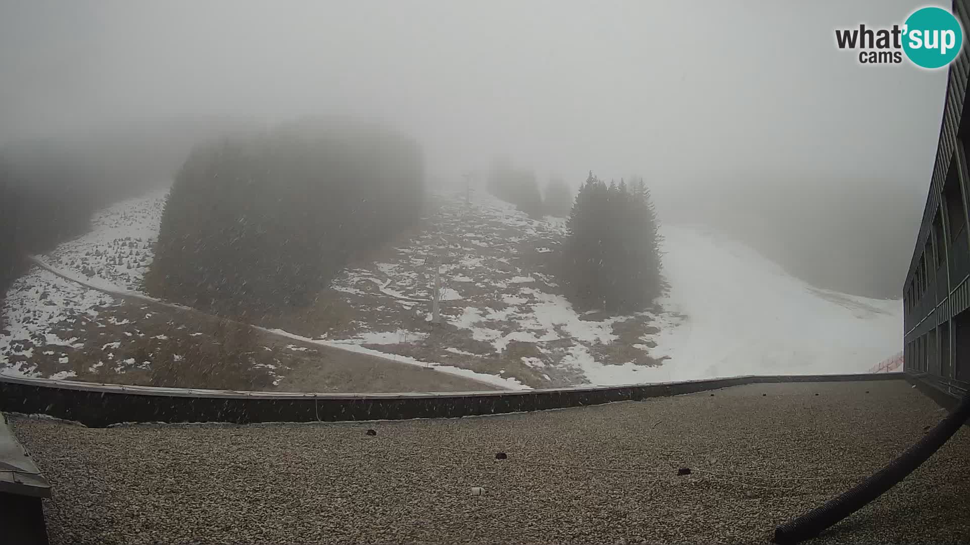 Webcam en direct de la station de ski de GOLTE – vue sur Medvedjak – Slovénie