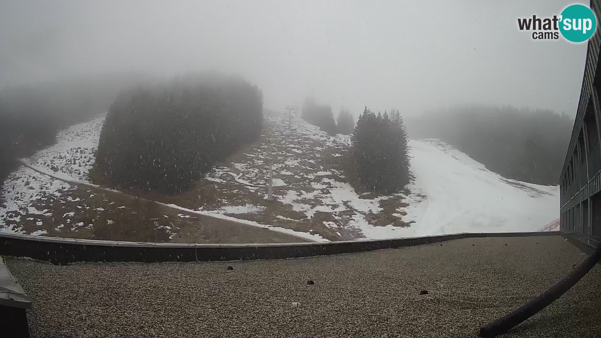 Webcam en direct de la station de ski de GOLTE – vue sur Medvedjak – Slovénie