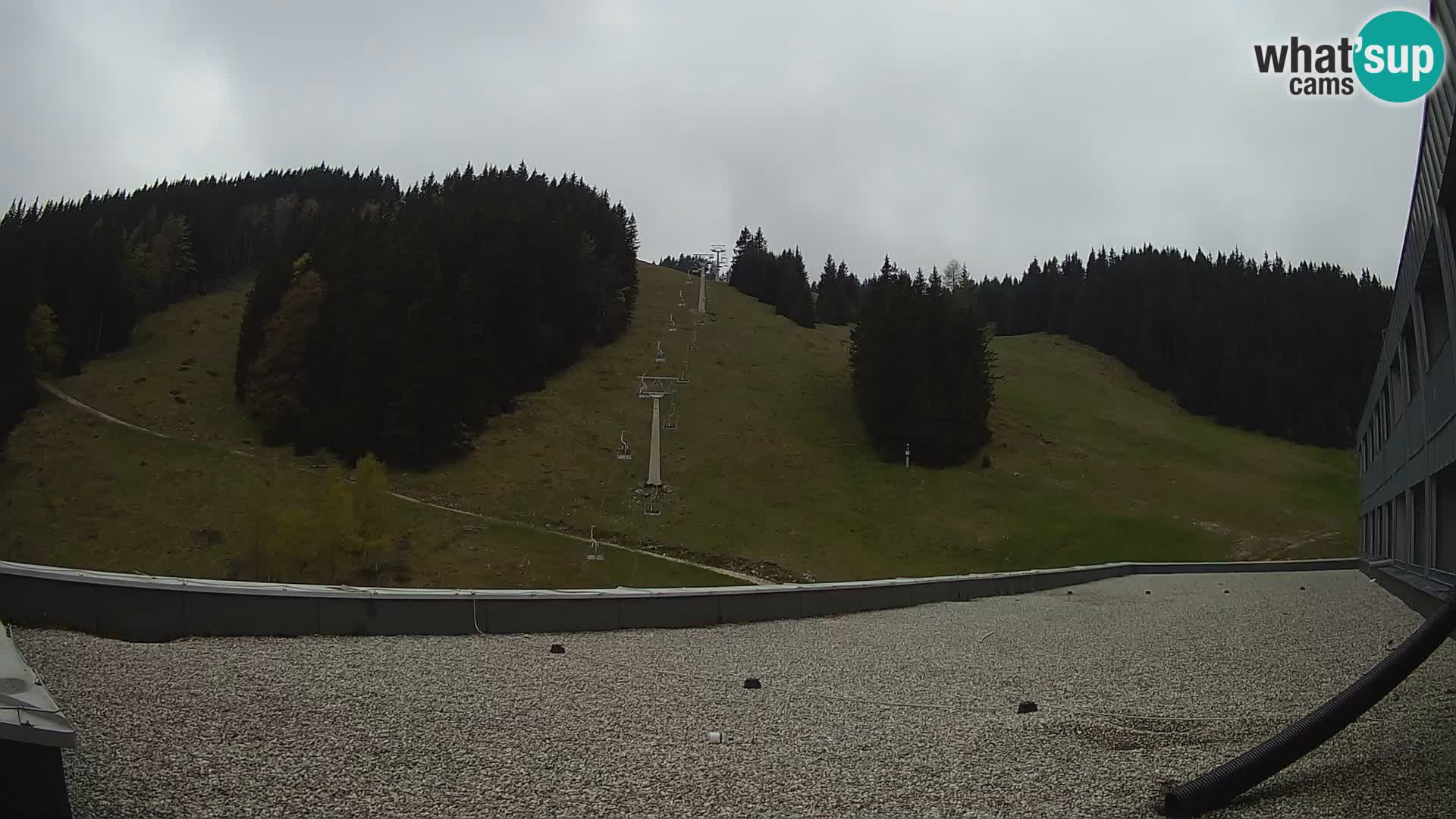 GOLTE Ski resort live webcam – view to Medvedjak – Slovenia