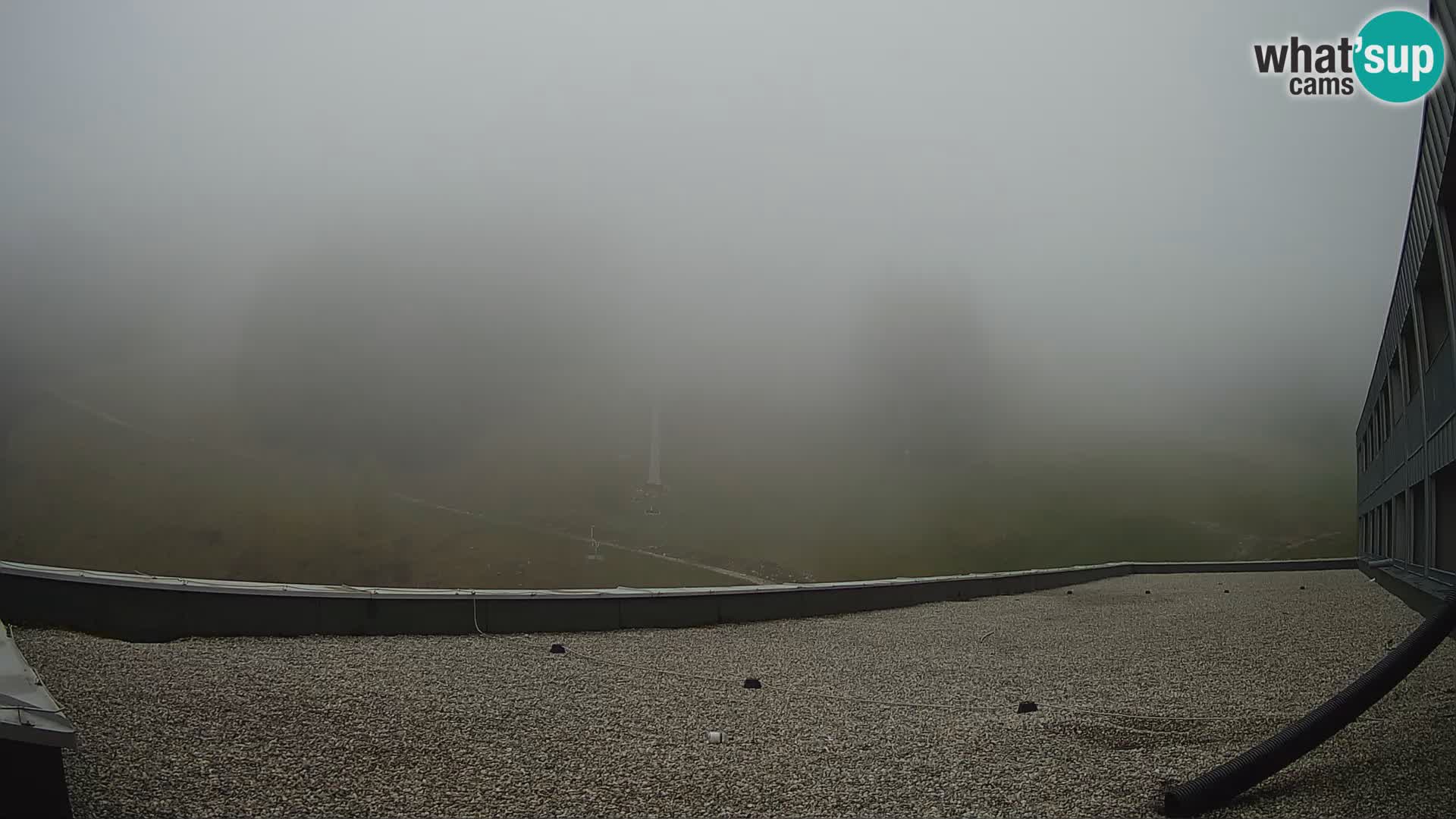 Spletna kamera smučišča GOLTE v živo – pogled na Medvedjak