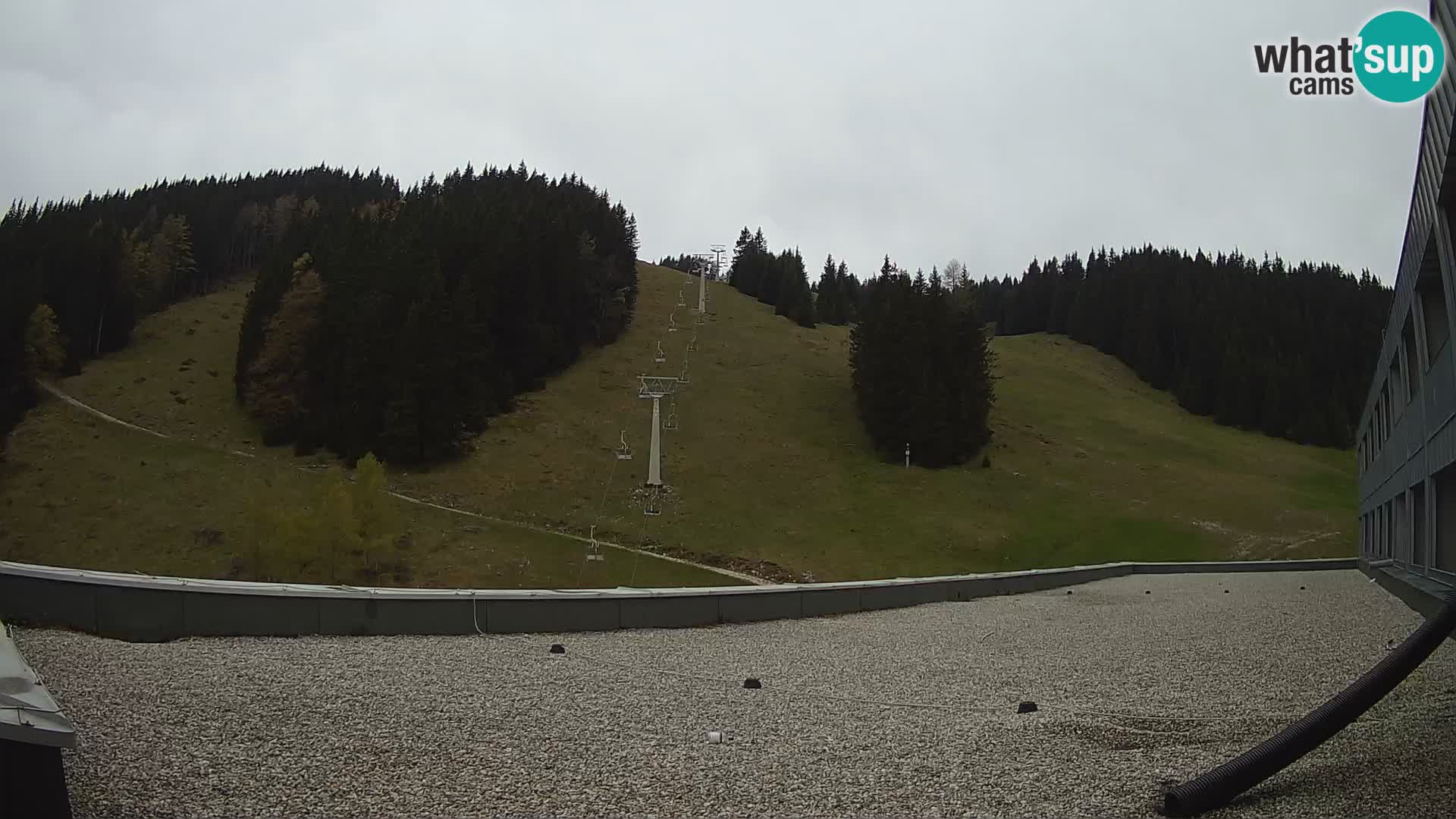 GOLTE Ski resort live webcam – view to Medvedjak – Slovenia