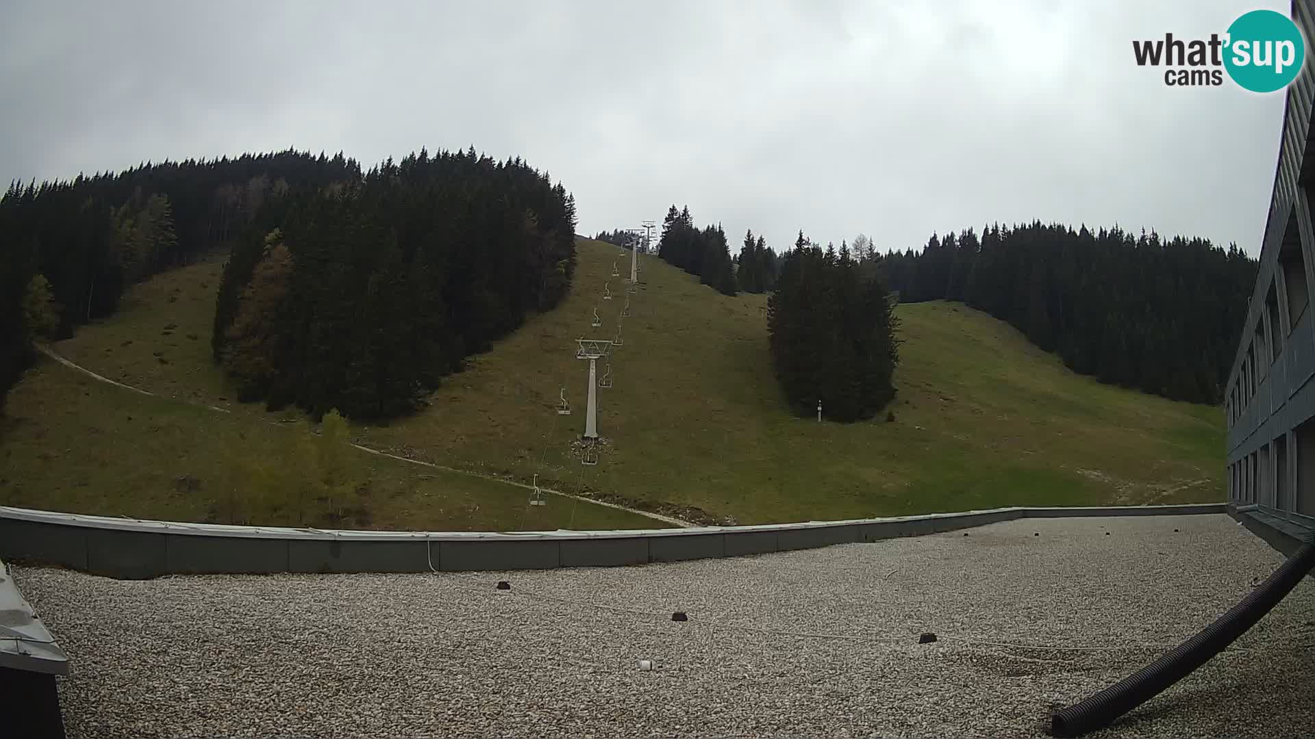 GOLTE Ski resort live webcam – view to Medvedjak – Slovenia