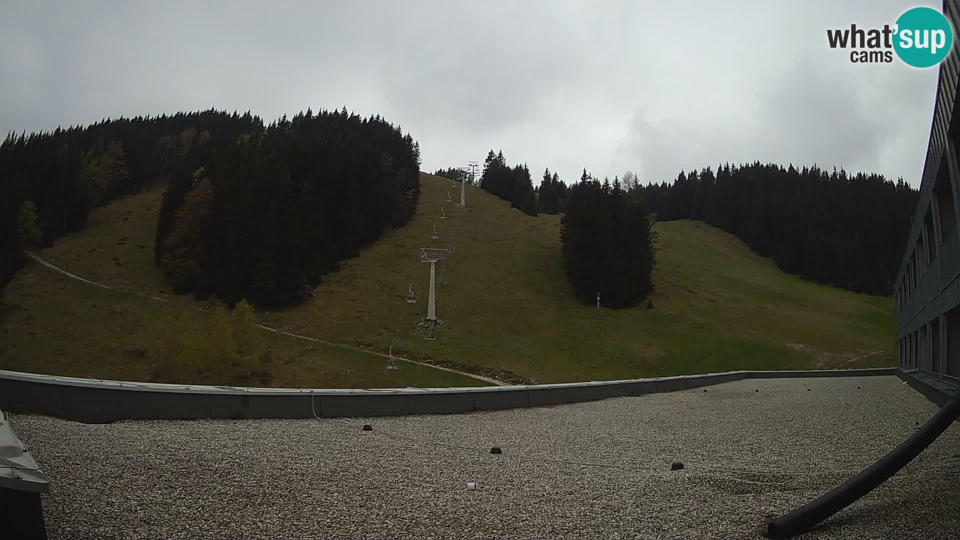 GOLTE Ski resort live webcam – view to Medvedjak – Slovenia