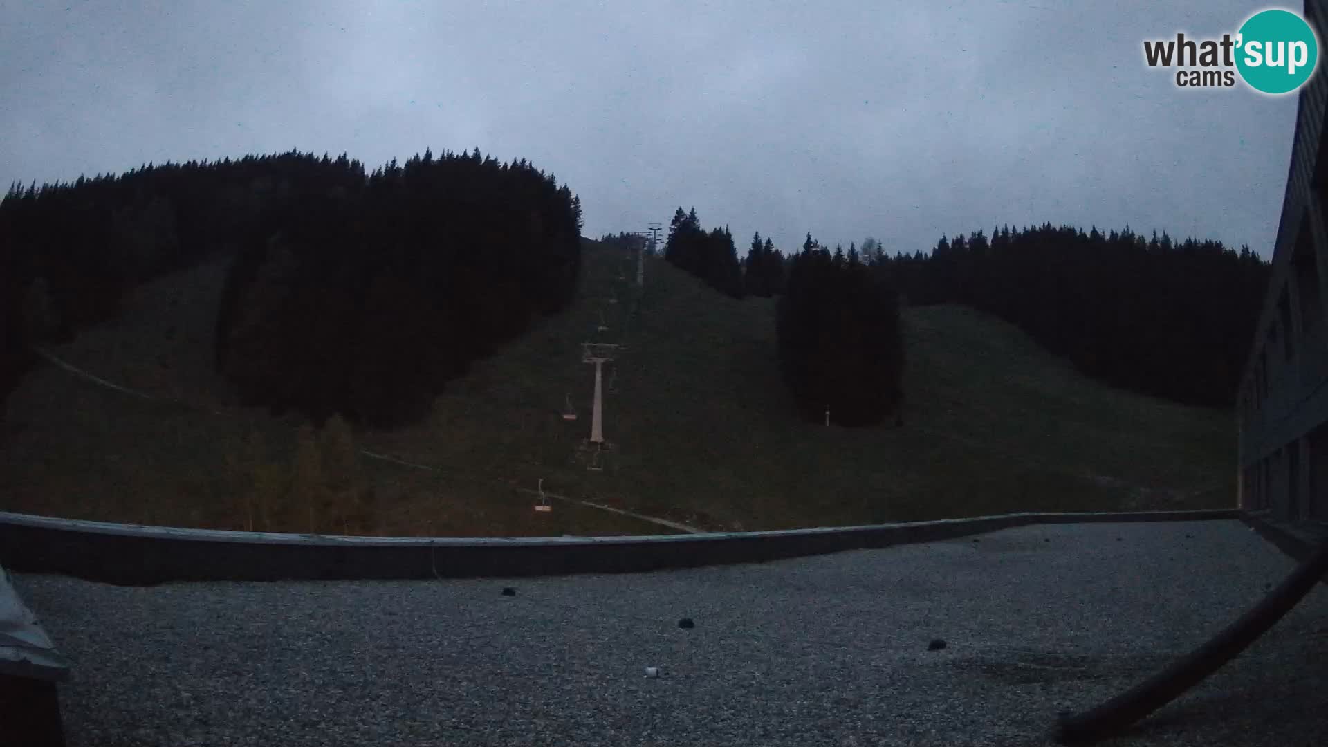 GOLTE Ski resort live webcam – view to Medvedjak – Slovenia