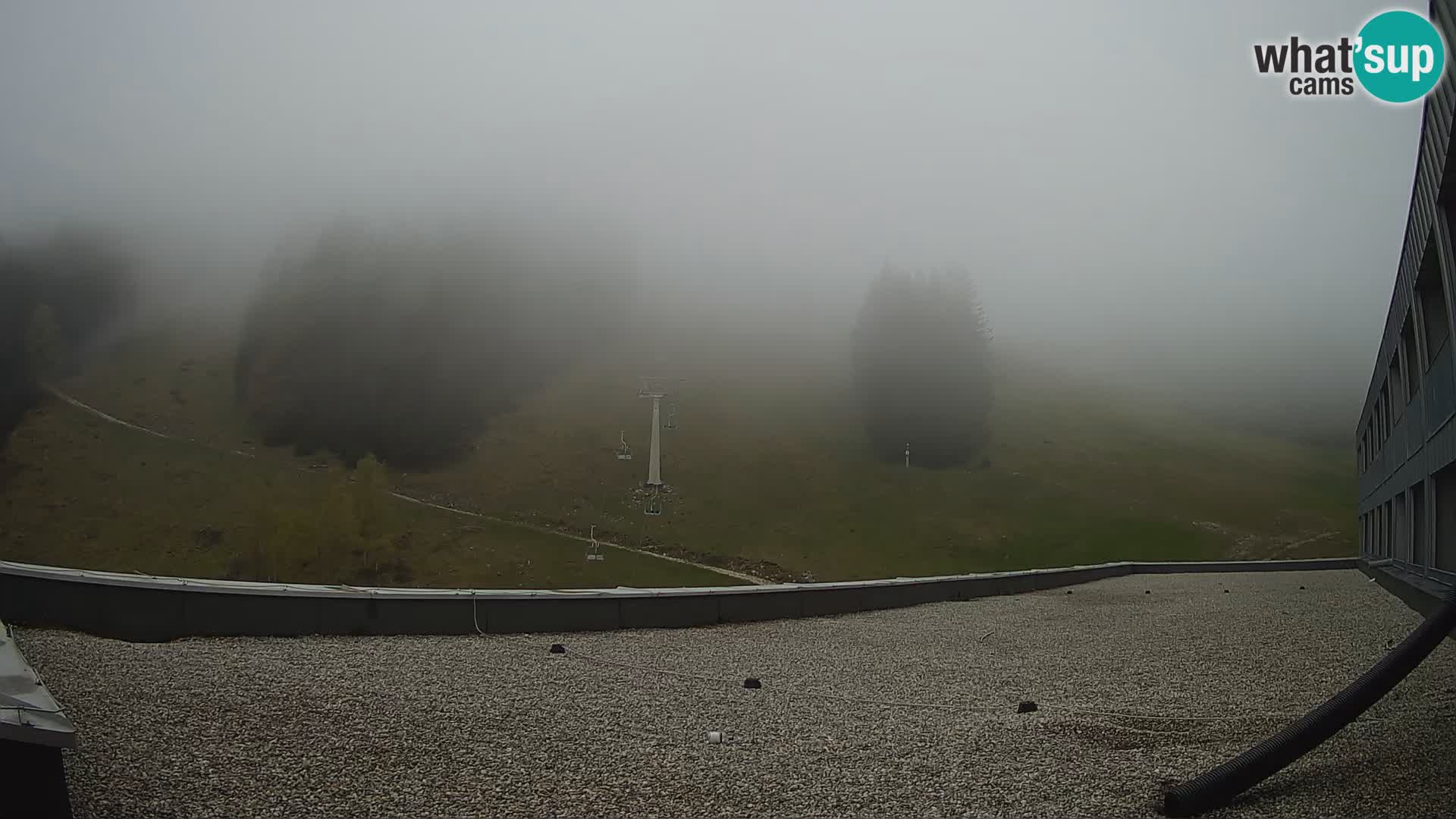 GOLTE skijalište web kamera – pogled na Medvedjak – Slovenija