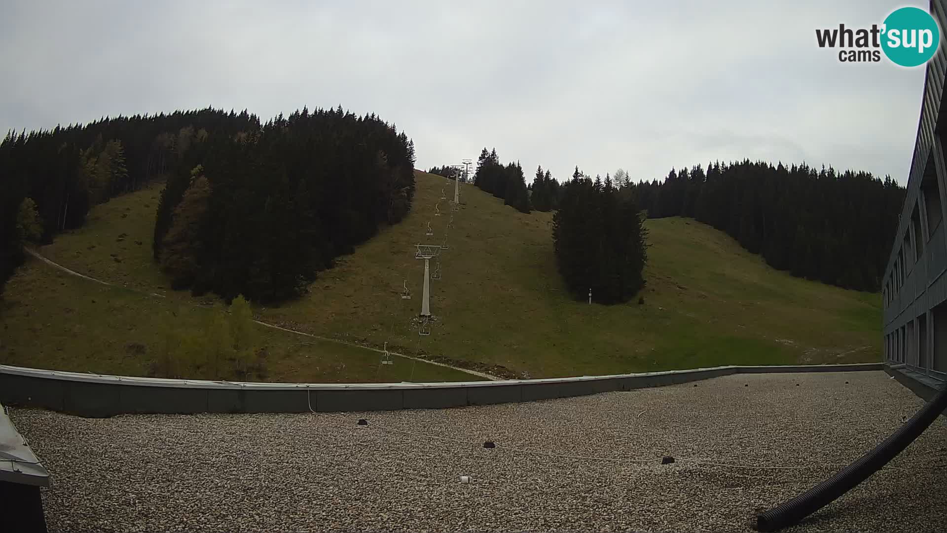 Webcam en direct de la station de ski de GOLTE – vue sur Medvedjak – Slovénie