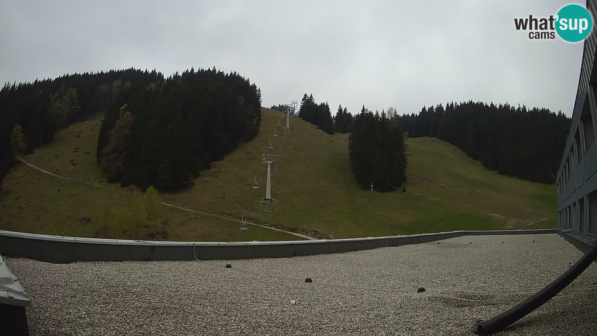 Webcam en direct de la station de ski de GOLTE – vue sur Medvedjak – Slovénie