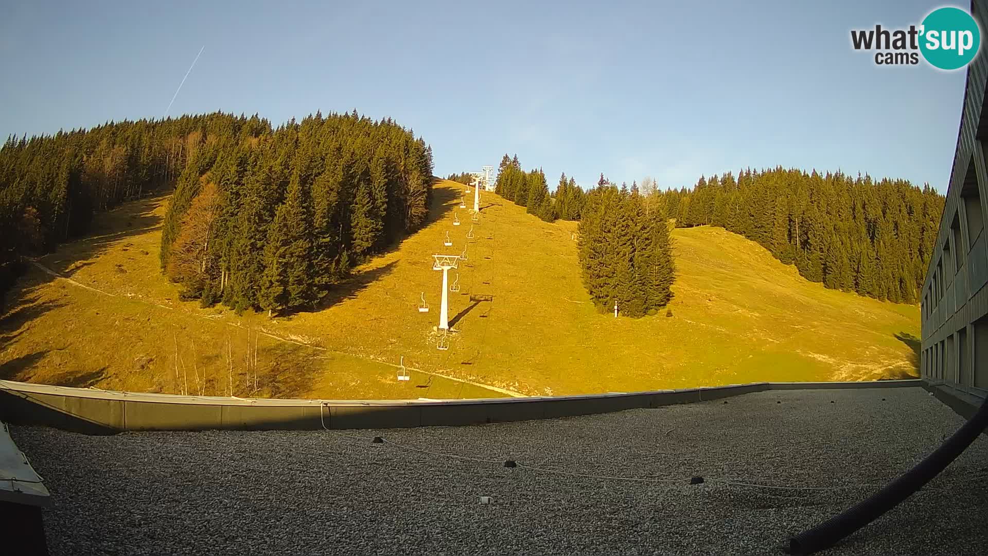 GOLTE Skigebiet webcam – Schöne Aussicht auf Medvedjak – Slowenien