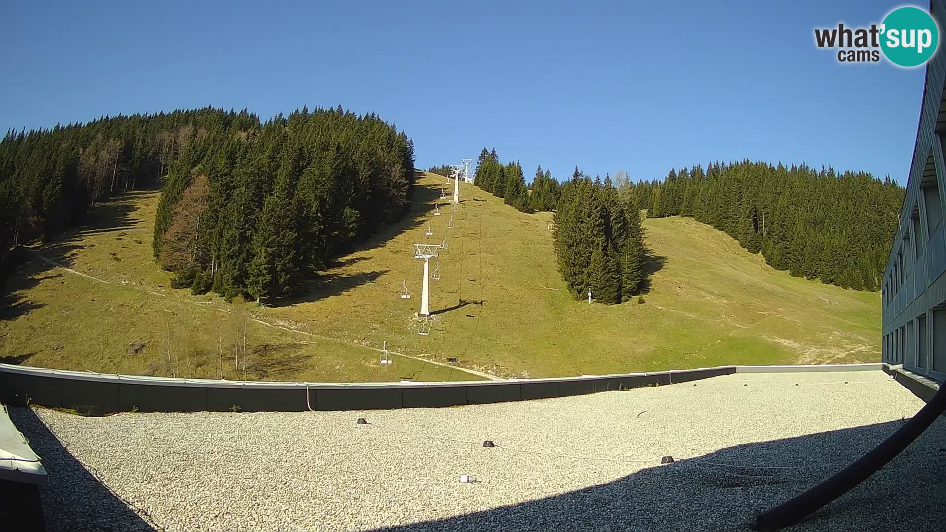 GOLTE Skigebiet webcam – Schöne Aussicht auf Medvedjak – Slowenien