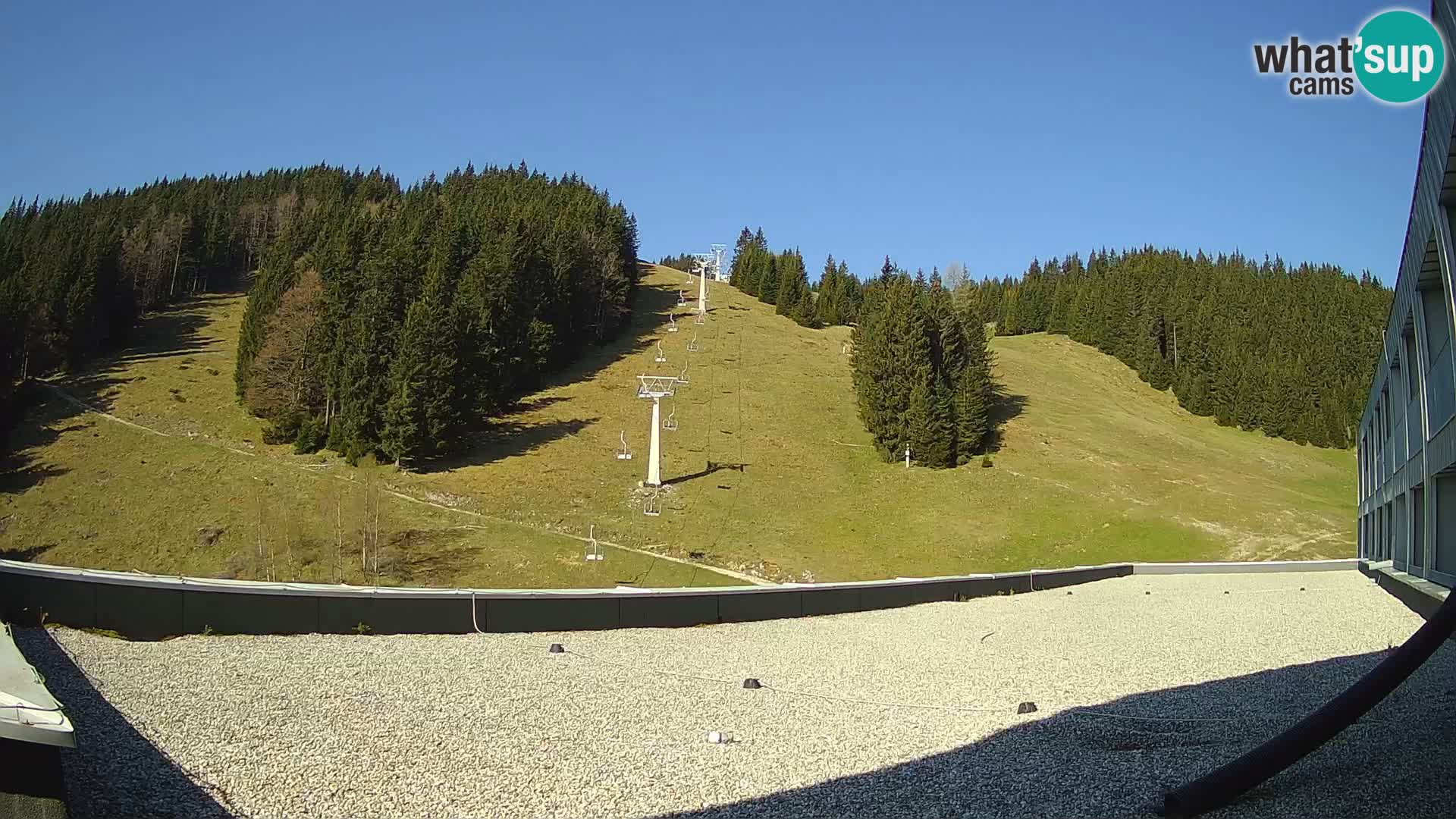 GOLTE Skigebiet webcam – Schöne Aussicht auf Medvedjak – Slowenien