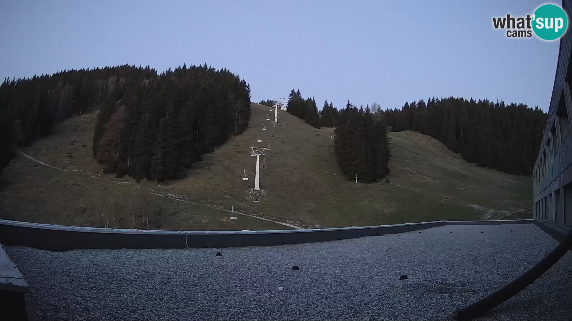 GOLTE Ski resort live webcam – view to Medvedjak – Slovenia