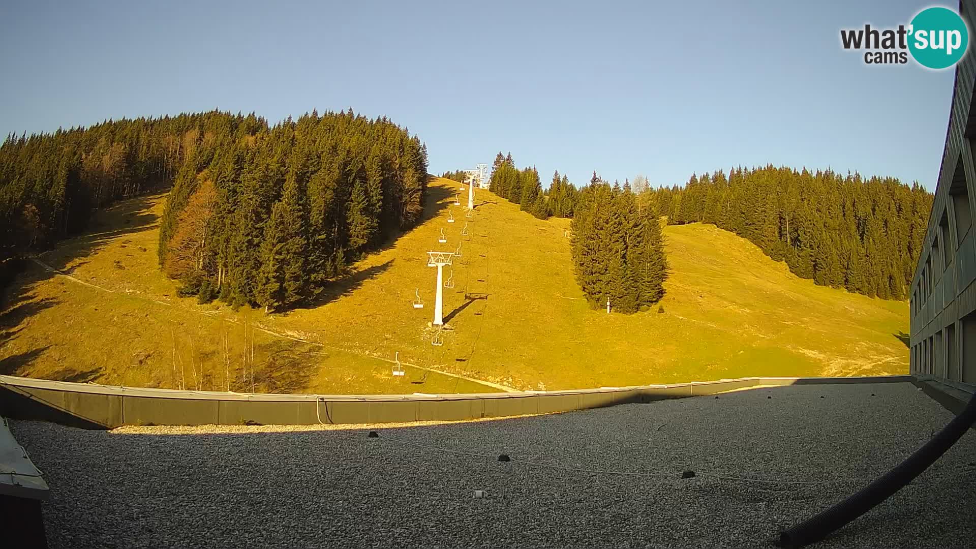 GOLTE Skigebiet webcam – Schöne Aussicht auf Medvedjak – Slowenien