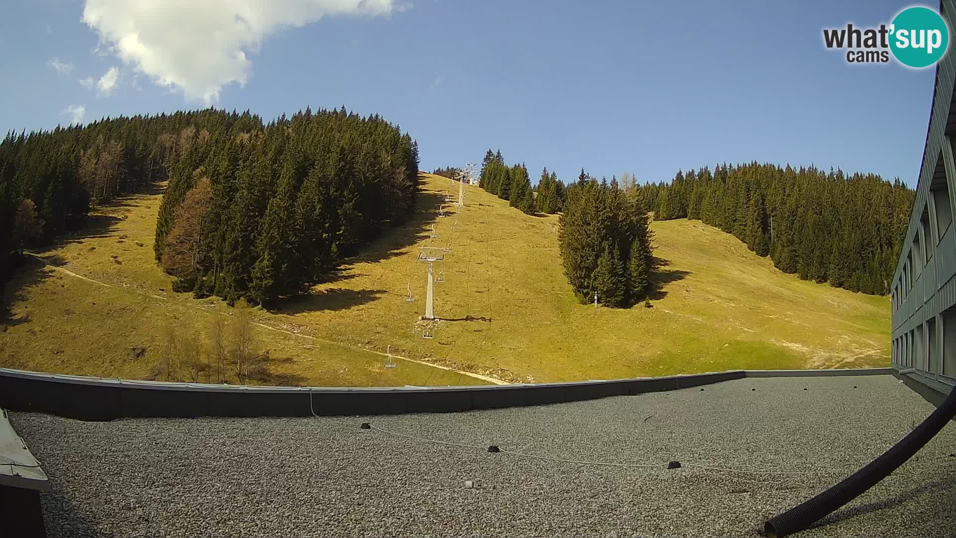 GOLTE Skigebiet webcam – Schöne Aussicht auf Medvedjak – Slowenien