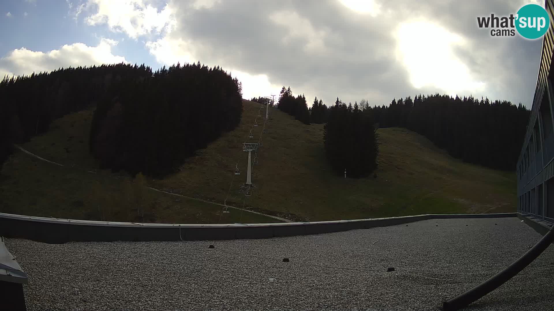 GOLTE skijalište web kamera – pogled na Medvedjak – Slovenija
