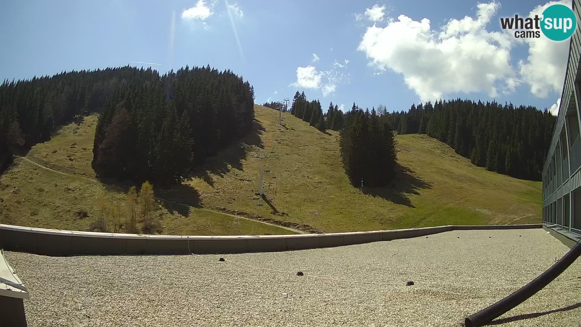 GOLTE Ski resort live webcam – view to Medvedjak – Slovenia