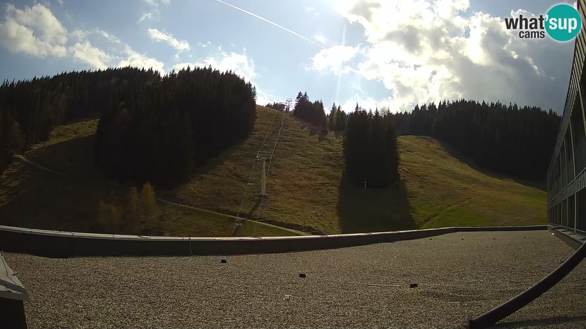 GOLTE Ski resort live webcam – view to Medvedjak – Slovenia