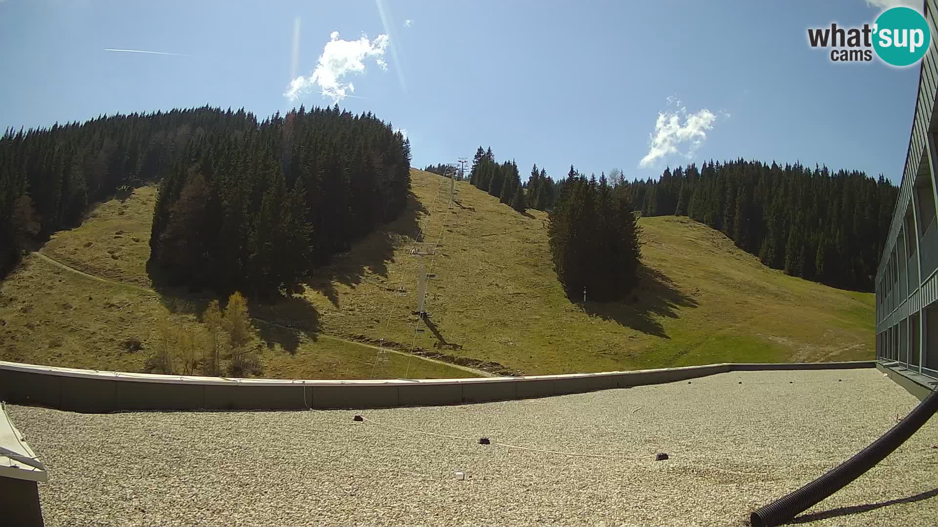 GOLTE stazione sciistica webcam – vista Medvedjak – Slovenia