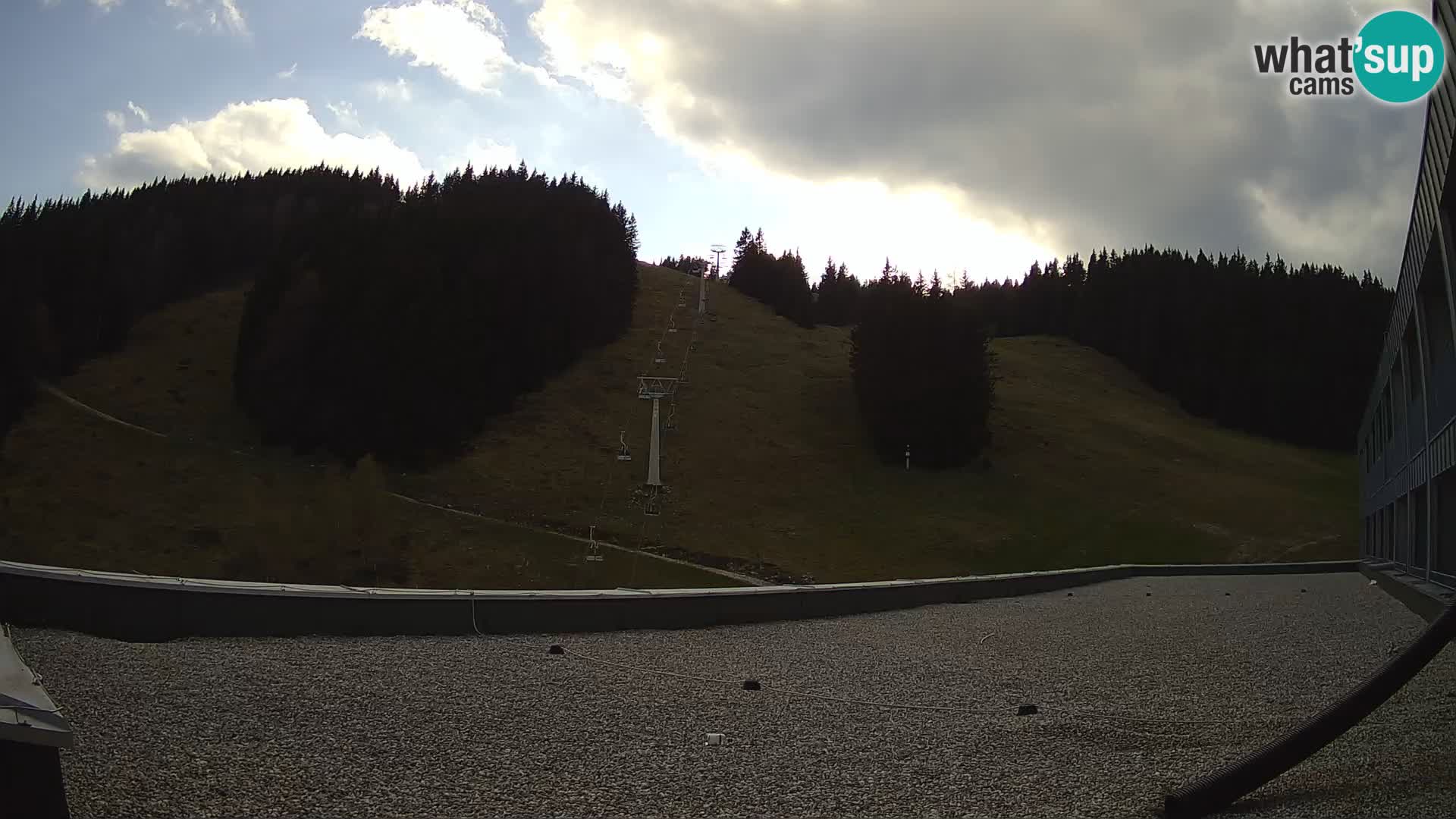 GOLTE skijalište web kamera – pogled na Medvedjak – Slovenija