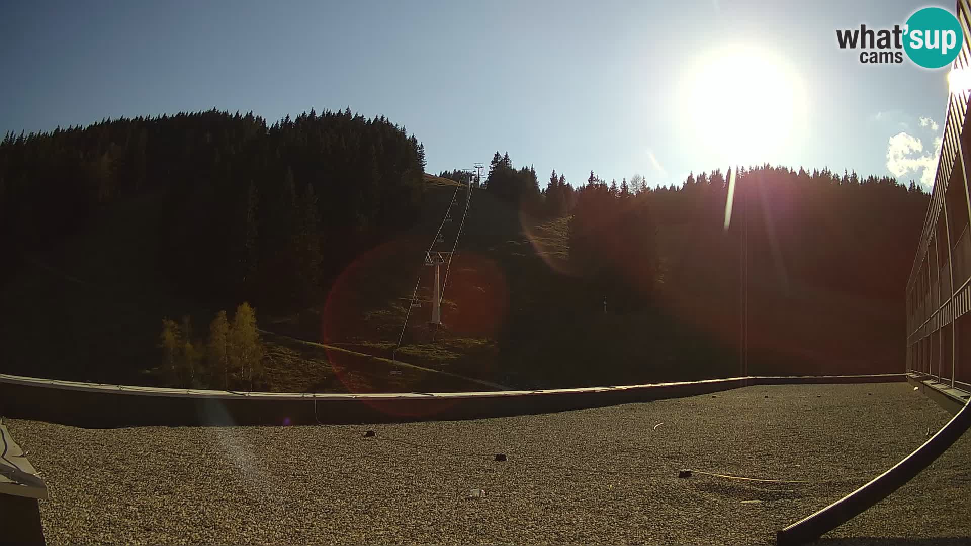 Webcam en direct de la station de ski de GOLTE – vue sur Medvedjak – Slovénie