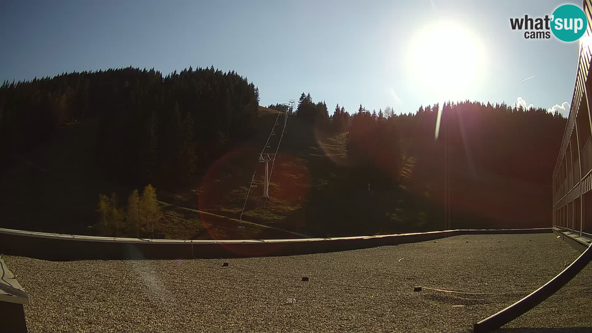 GOLTE Ski resort live webcam – view to Medvedjak – Slovenia