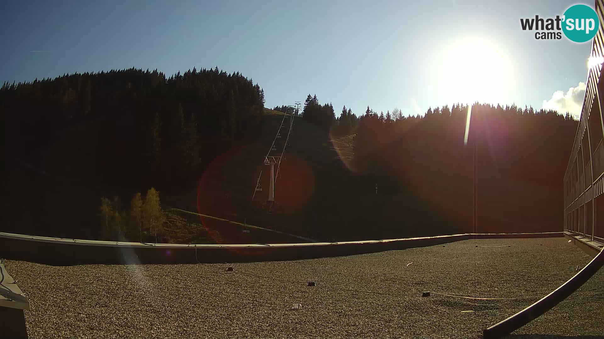 GOLTE skijalište web kamera – pogled na Medvedjak – Slovenija