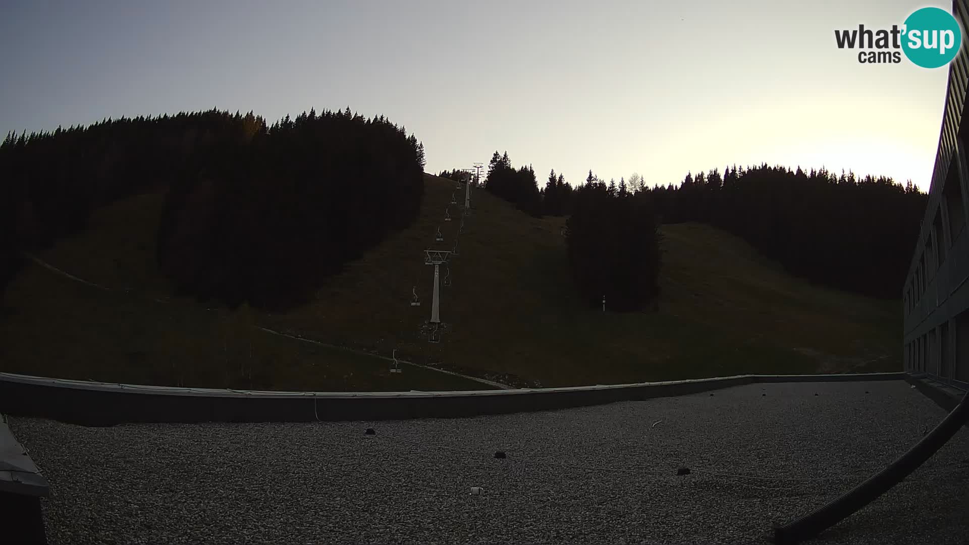 GOLTE Ski resort live webcam – view to Medvedjak – Slovenia