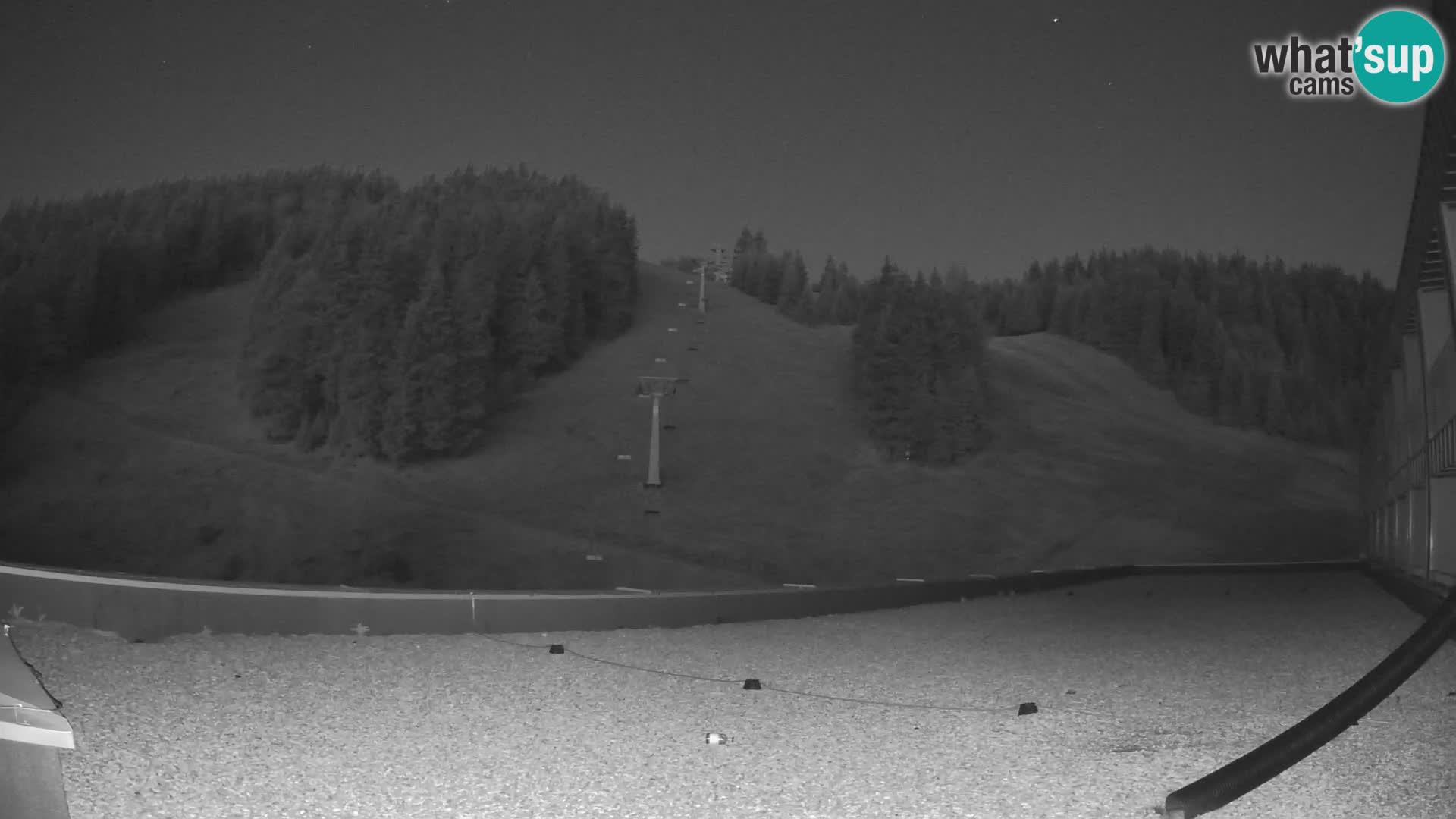 GOLTE skijalište web kamera – pogled na Medvedjak – Slovenija
