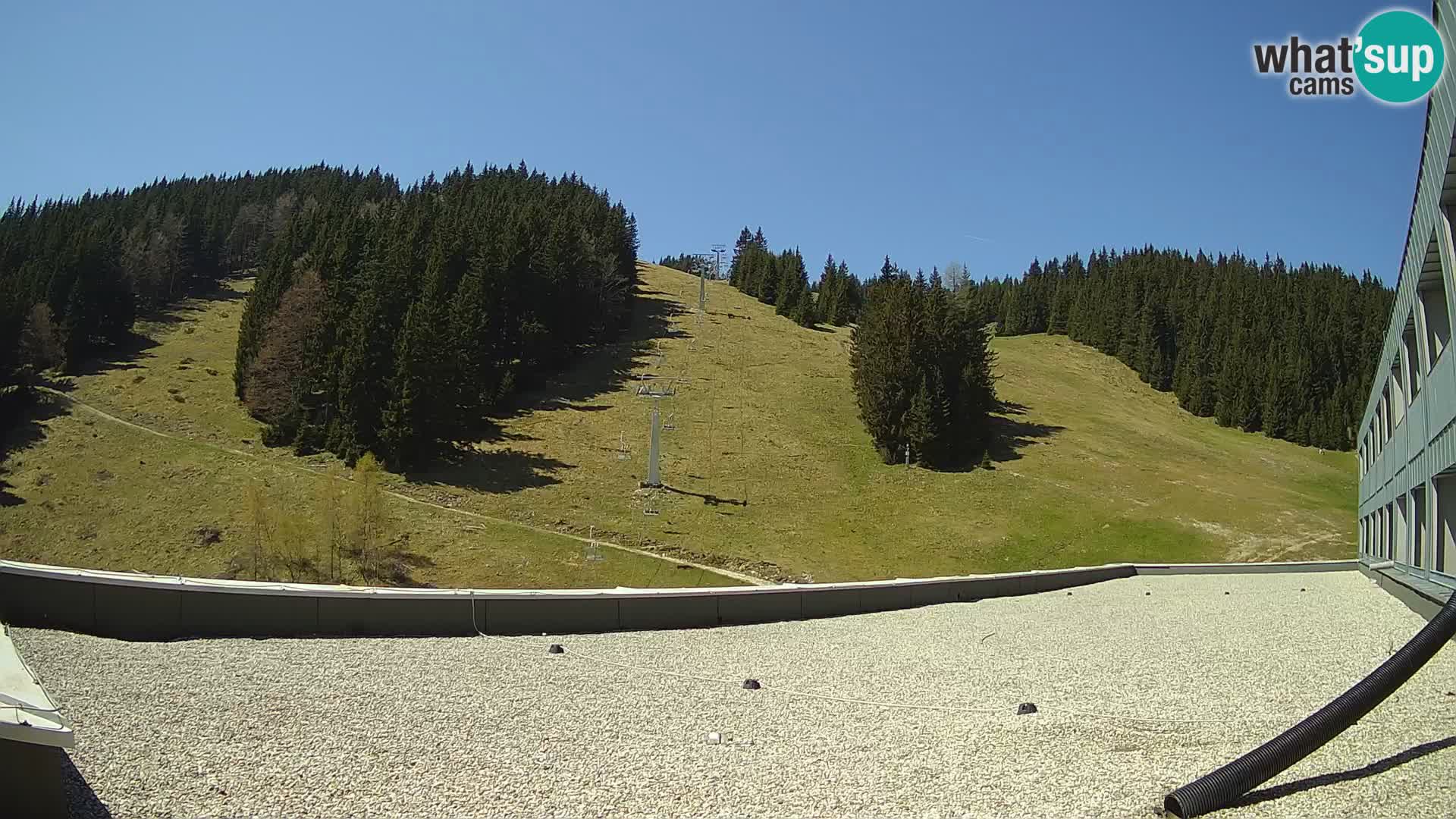 GOLTE stazione sciistica webcam – vista Medvedjak – Slovenia