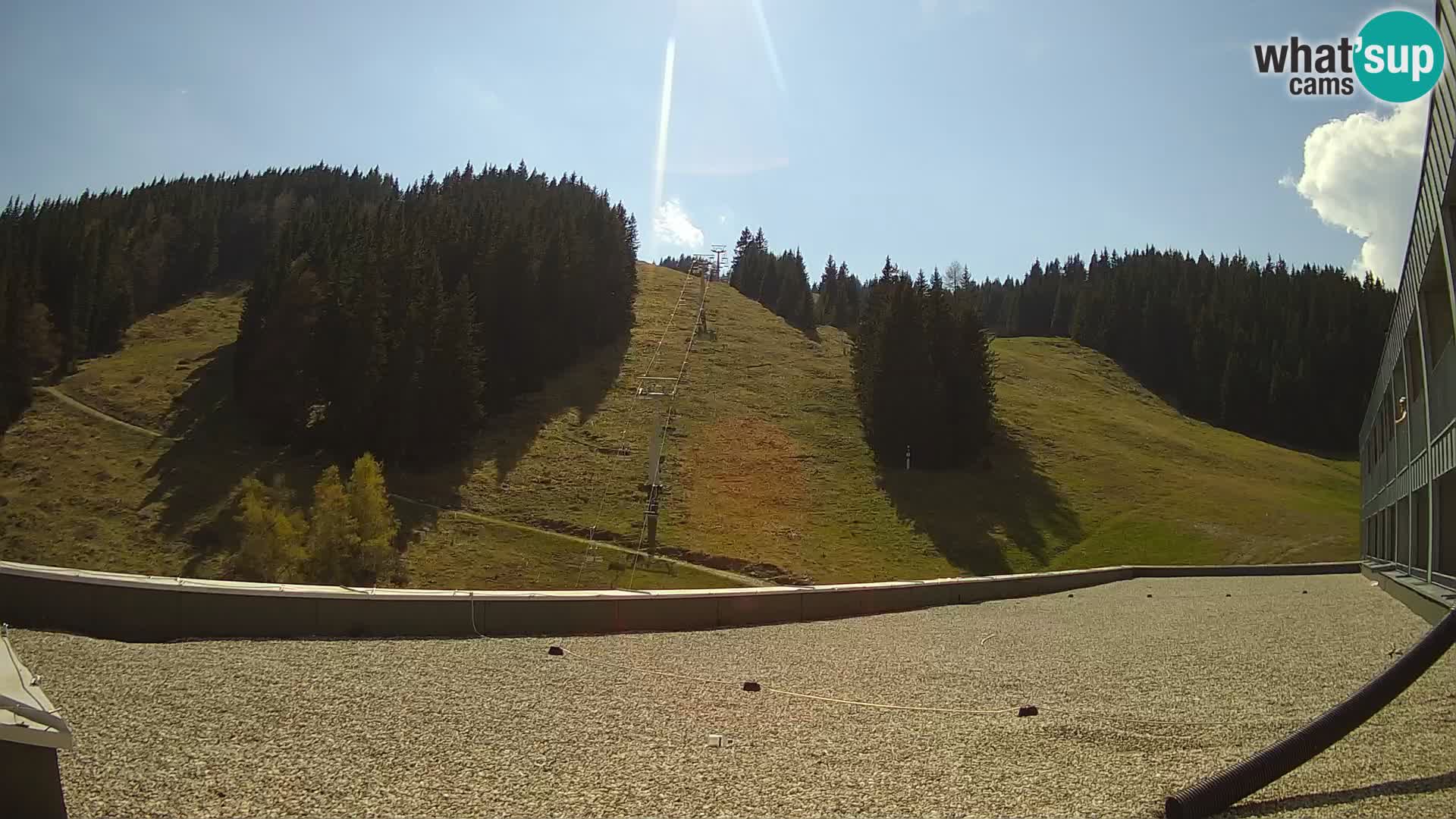 GOLTE Skigebiet webcam – Schöne Aussicht auf Medvedjak – Slowenien
