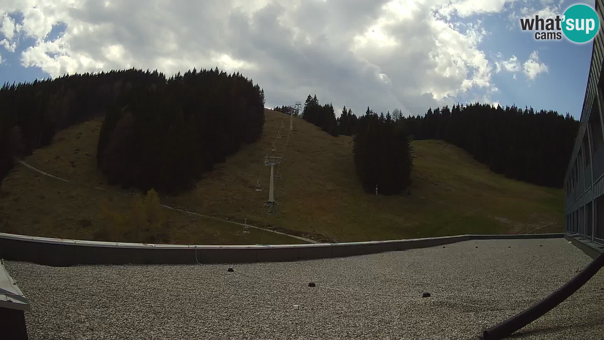 GOLTE skijalište web kamera – pogled na Medvedjak – Slovenija