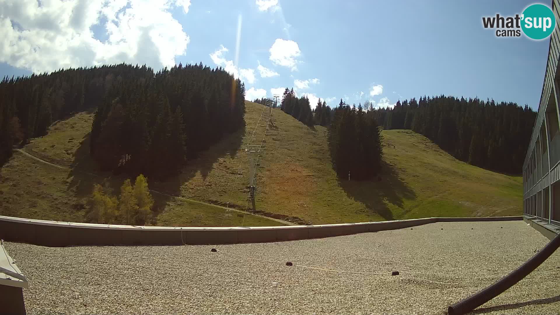 GOLTE Skigebiet webcam – Schöne Aussicht auf Medvedjak – Slowenien