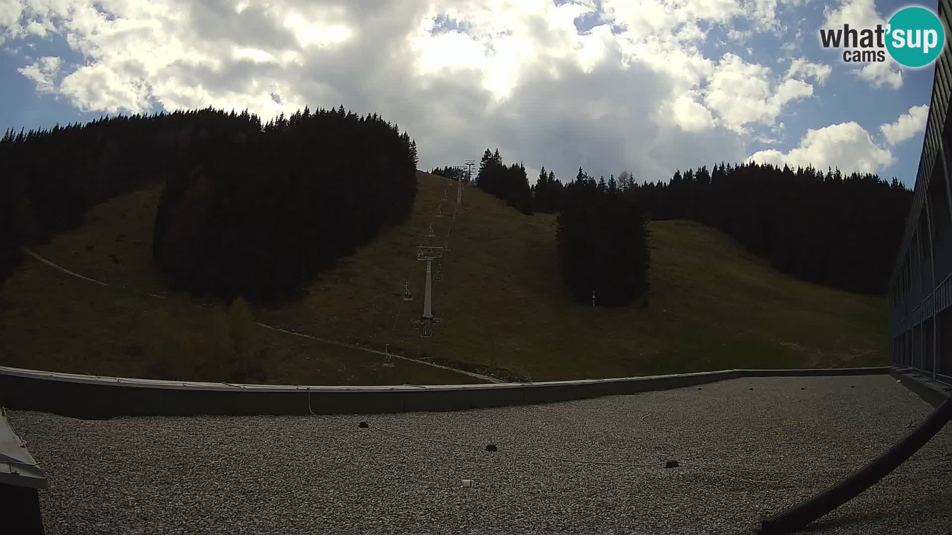 Webcam en direct de la station de ski de GOLTE – vue sur Medvedjak – Slovénie