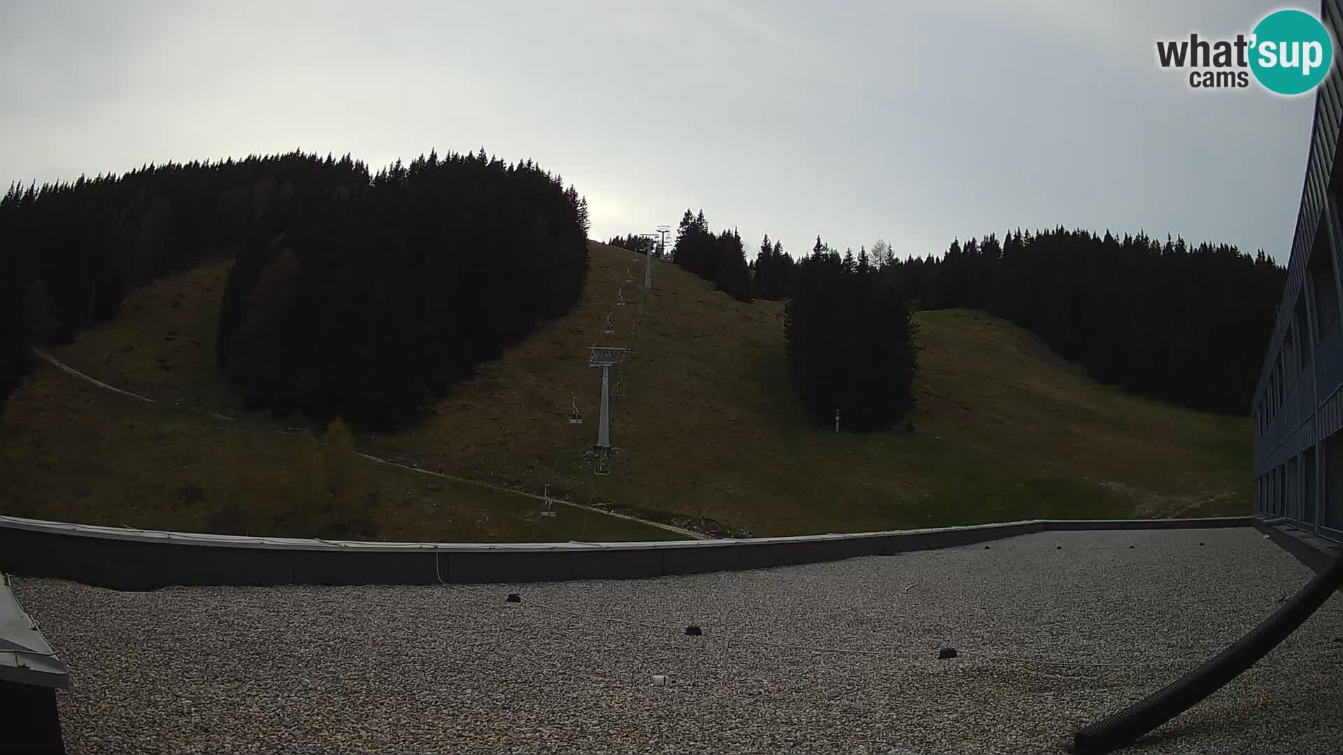Webcam en direct de la station de ski de GOLTE – vue sur Medvedjak – Slovénie