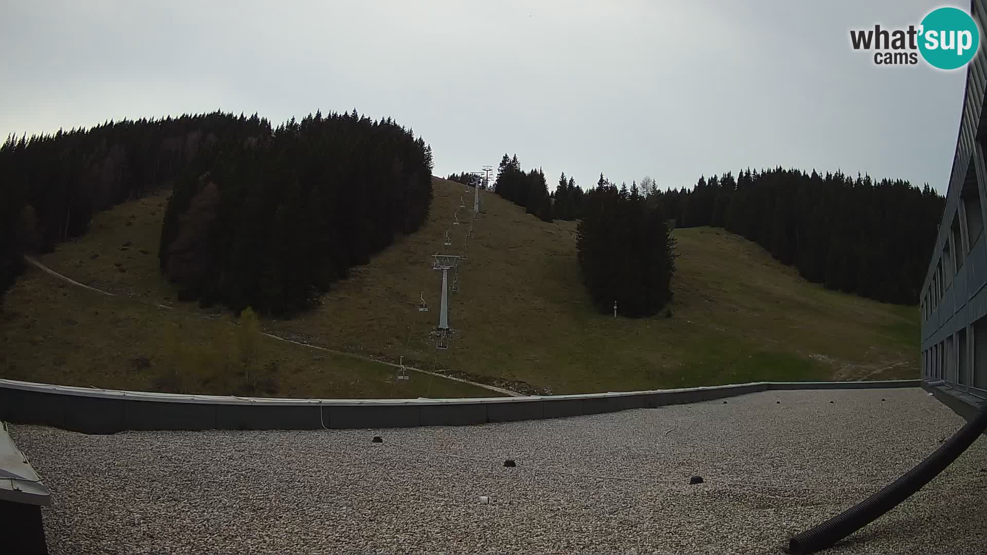 GOLTE skijalište web kamera – pogled na Medvedjak – Slovenija