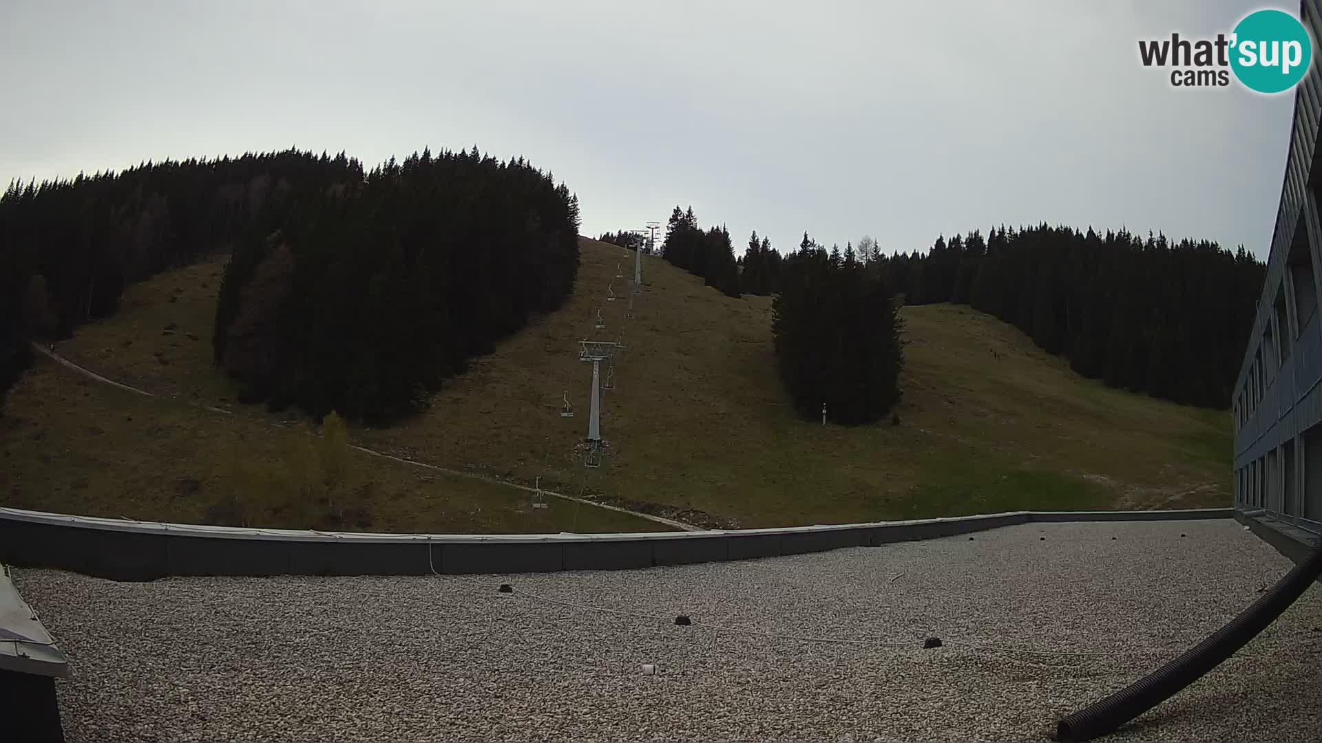 Webcam en direct de la station de ski de GOLTE – vue sur Medvedjak – Slovénie