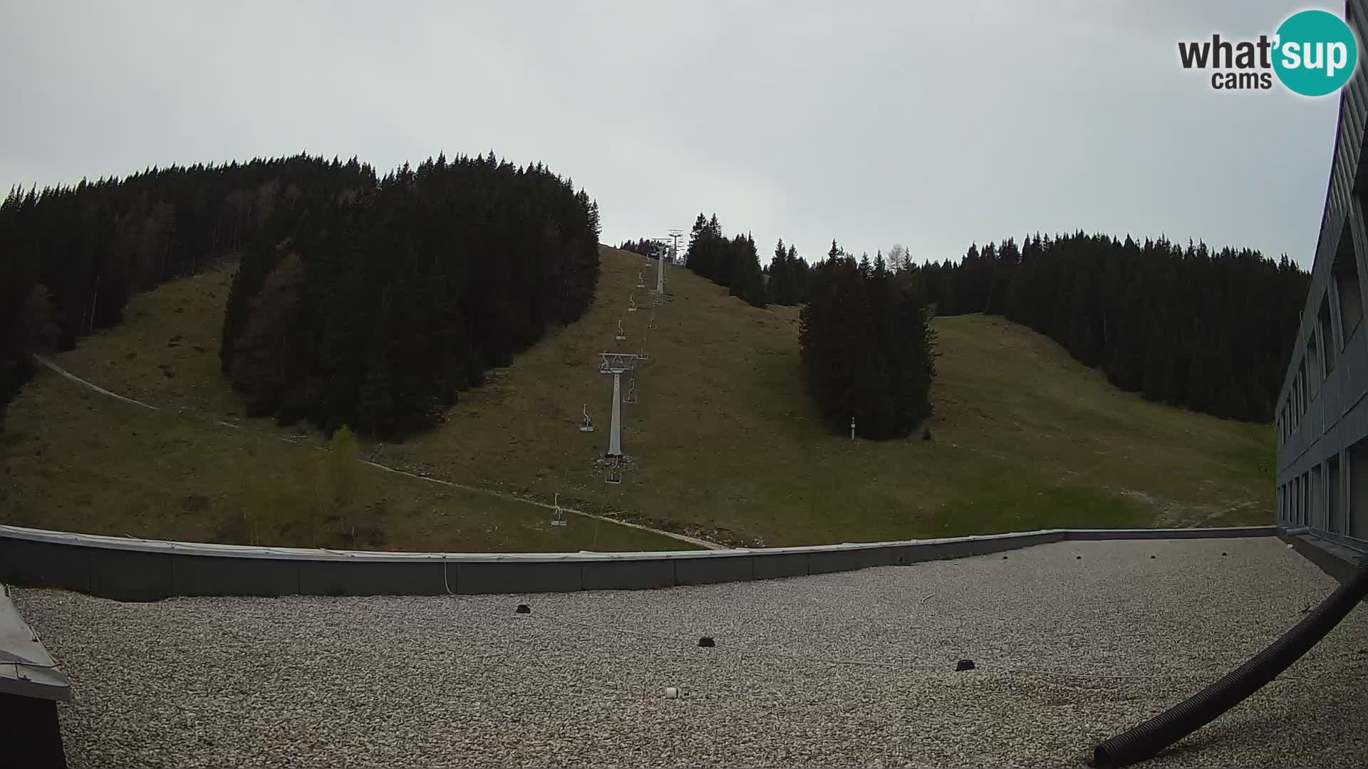 GOLTE Ski resort live webcam – view to Medvedjak – Slovenia