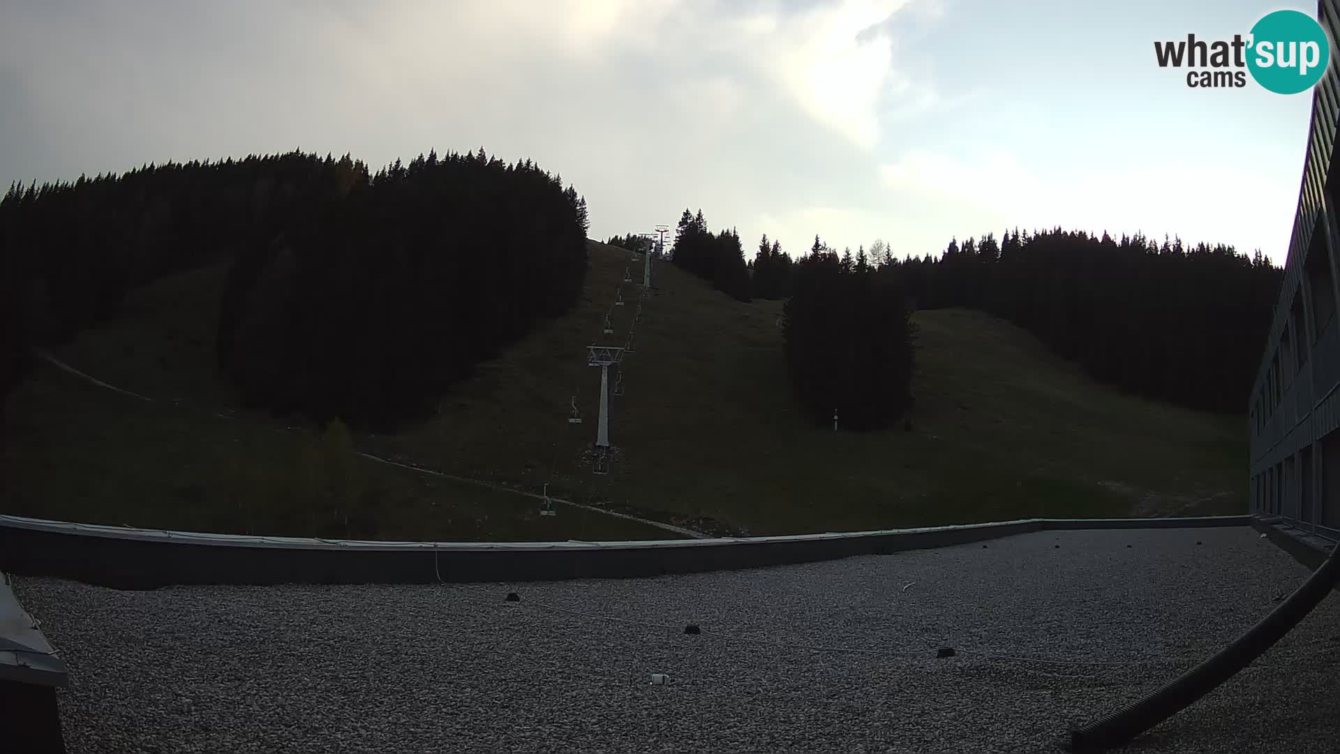 Webcam en direct de la station de ski de GOLTE – vue sur Medvedjak – Slovénie