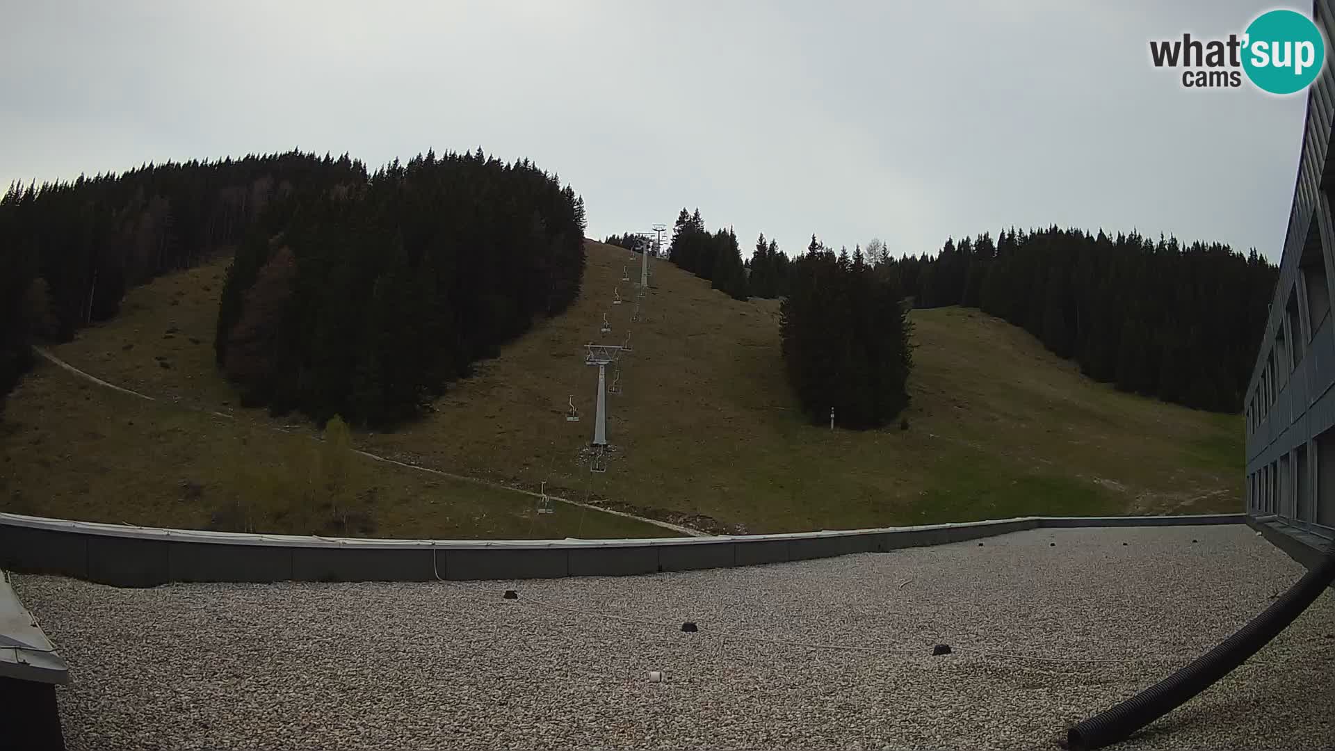Webcam en direct de la station de ski de GOLTE – vue sur Medvedjak – Slovénie