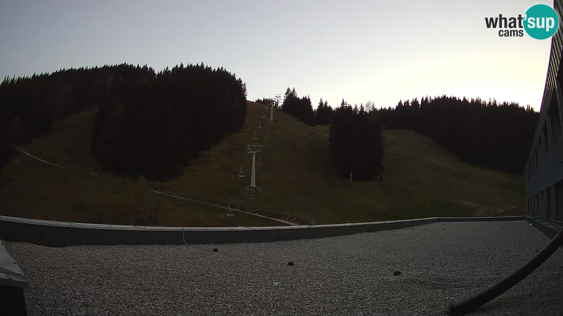 Webcam en direct de la station de ski de GOLTE – vue sur Medvedjak – Slovénie