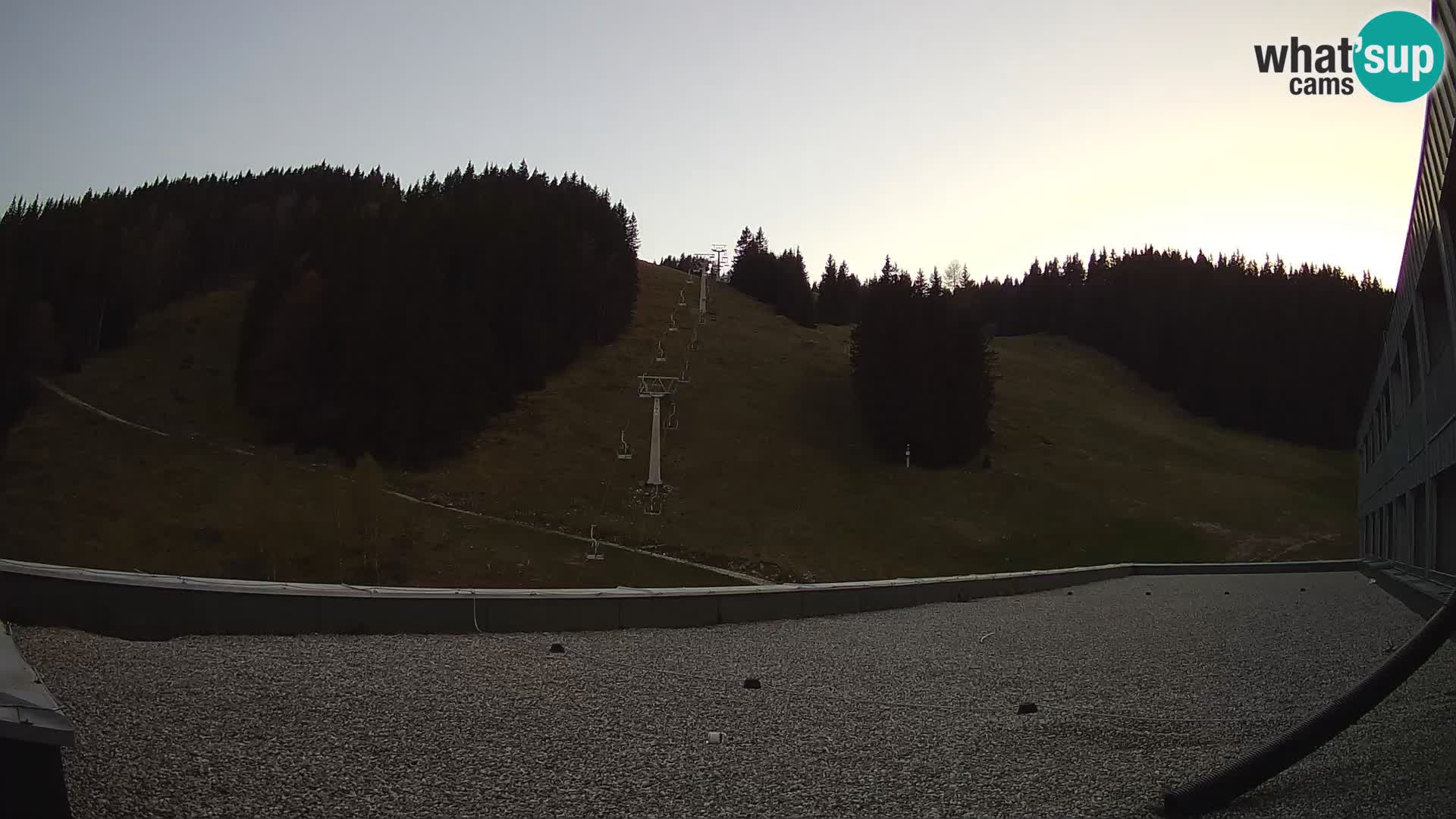Webcam en direct de la station de ski de GOLTE – vue sur Medvedjak – Slovénie