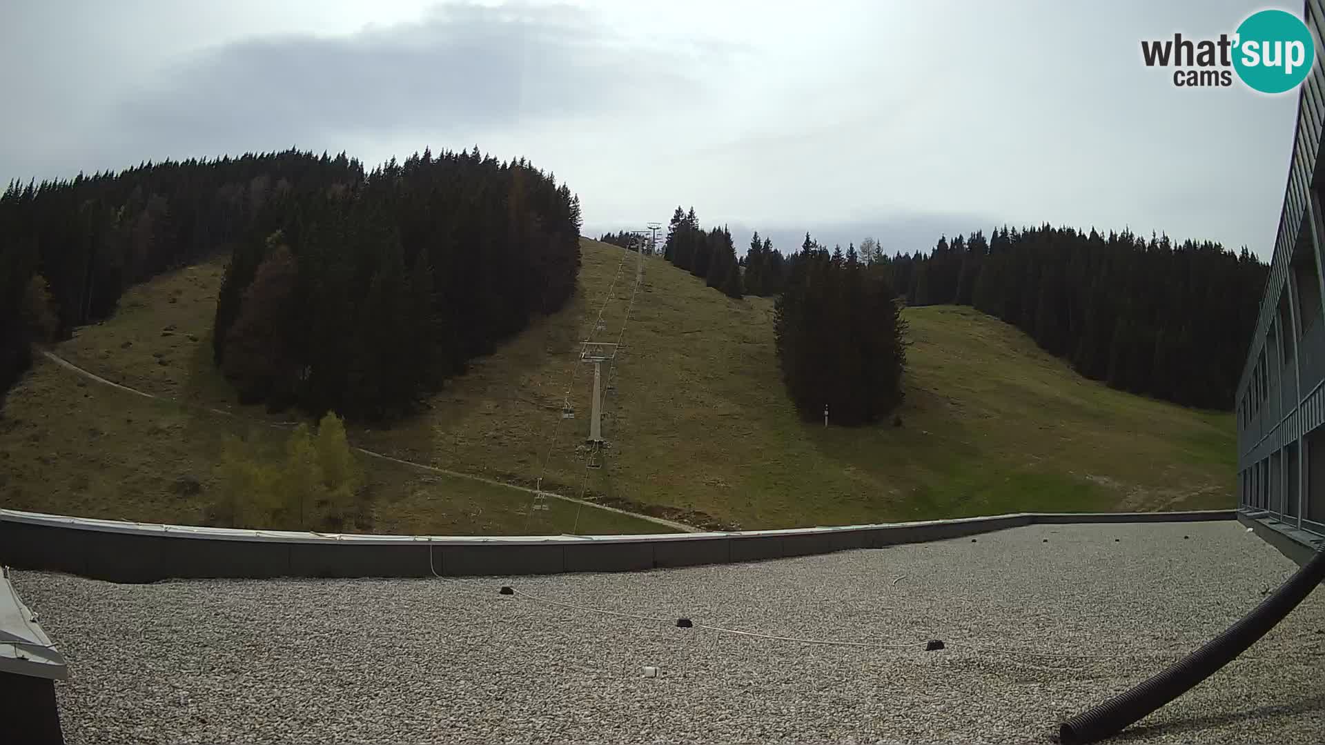 Webcam en direct de la station de ski de GOLTE – vue sur Medvedjak – Slovénie