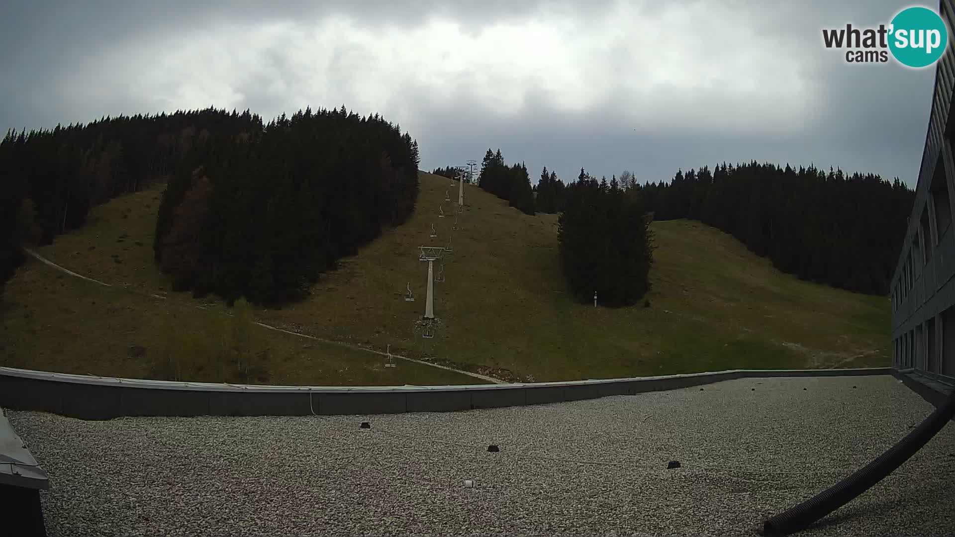 GOLTE skijalište web kamera – pogled na Medvedjak – Slovenija