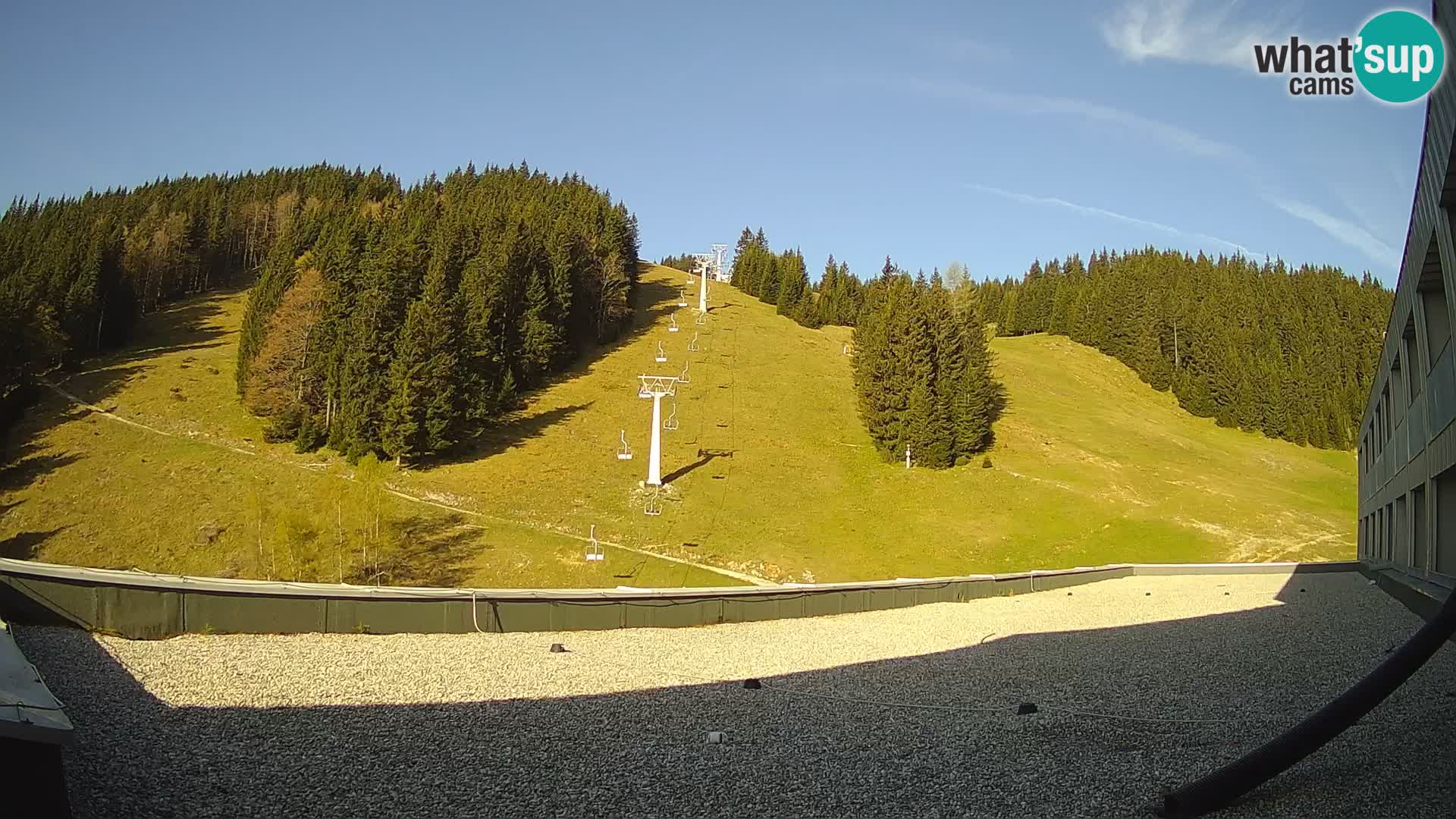 Webcam en direct de la station de ski de GOLTE – vue sur Medvedjak – Slovénie