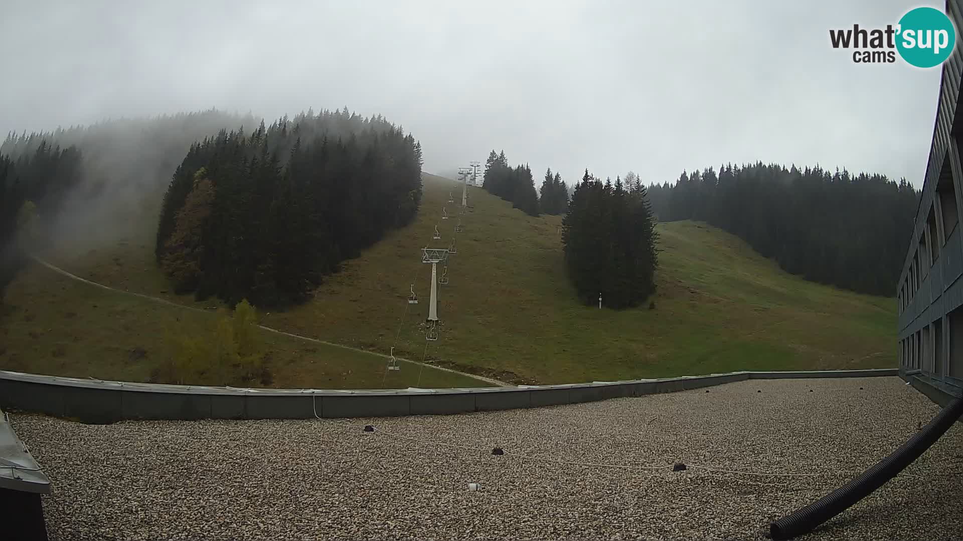 GOLTE skijalište web kamera – pogled na Medvedjak – Slovenija