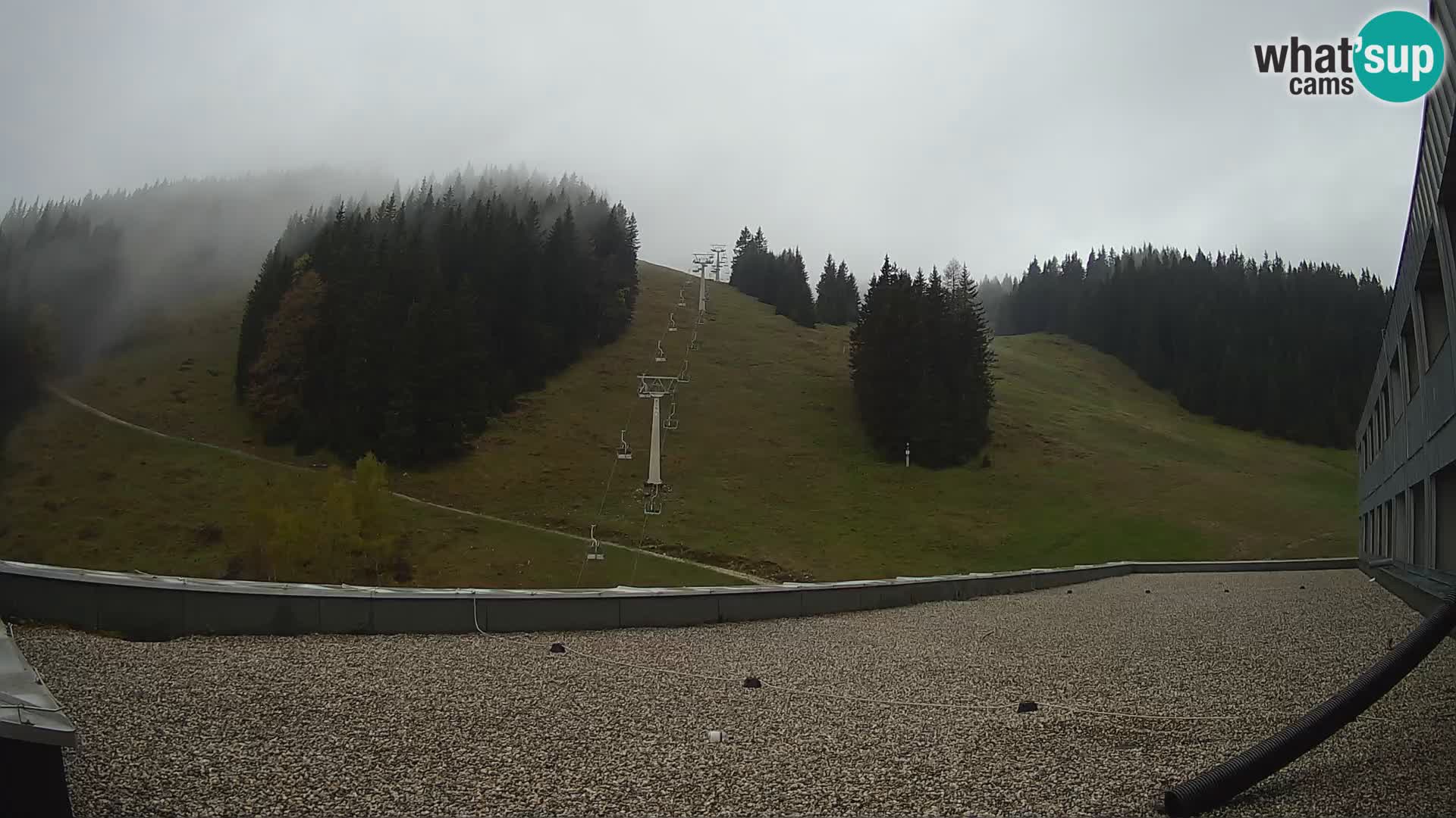 GOLTE Ski resort live webcam – view to Medvedjak – Slovenia